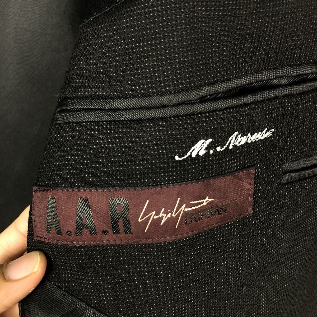 Yohji Yamamoto 🔥AAR YOHJI YAMAMOTO COATS STRIPED DOUBLE BREASTS Size US S / EU 44-46 / 1 - 17 Thumbnail