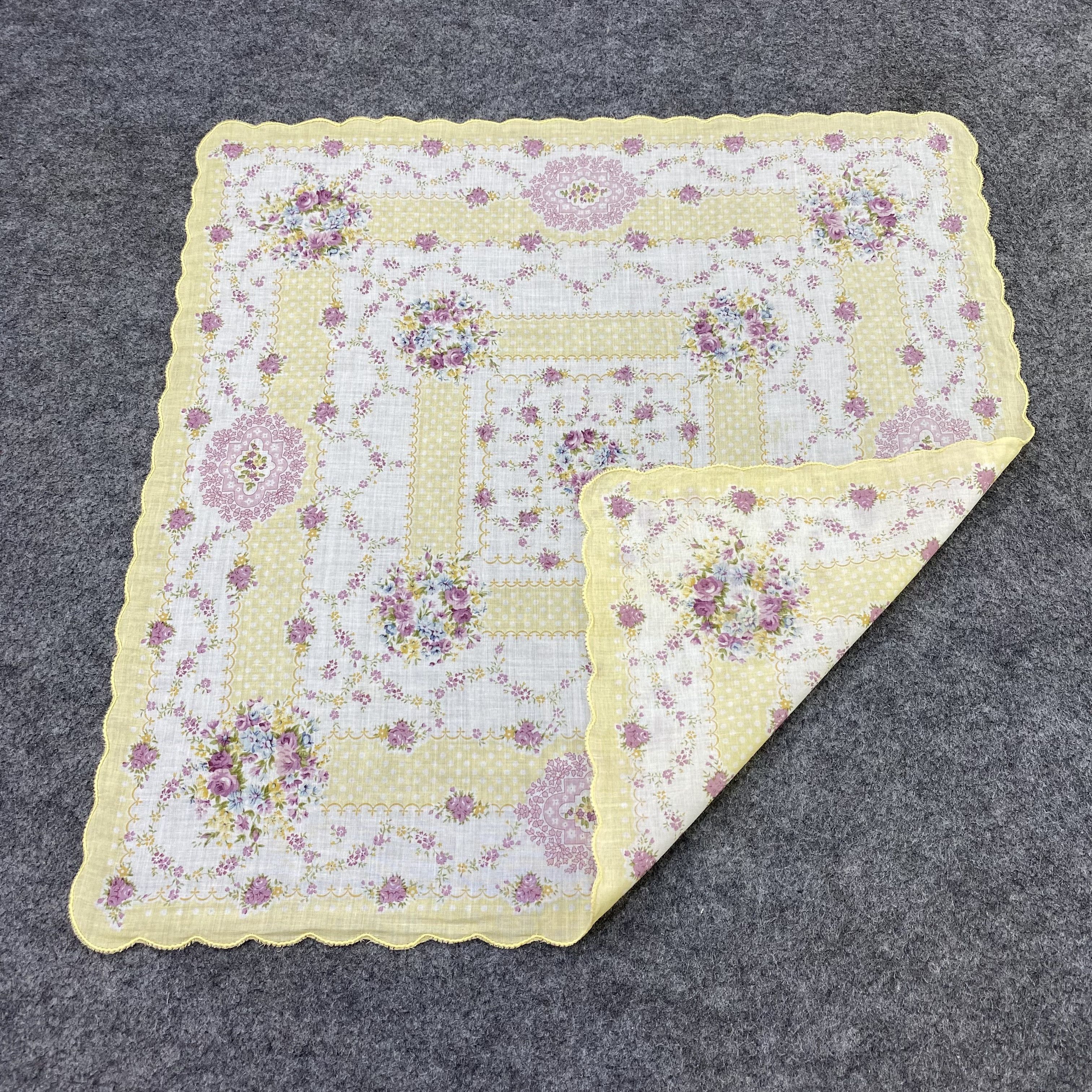 Laura Ashley Laura Ashley Handkerchief Neckerchief Bandana-B2007 Size ONE SIZE - 5 Thumbnail