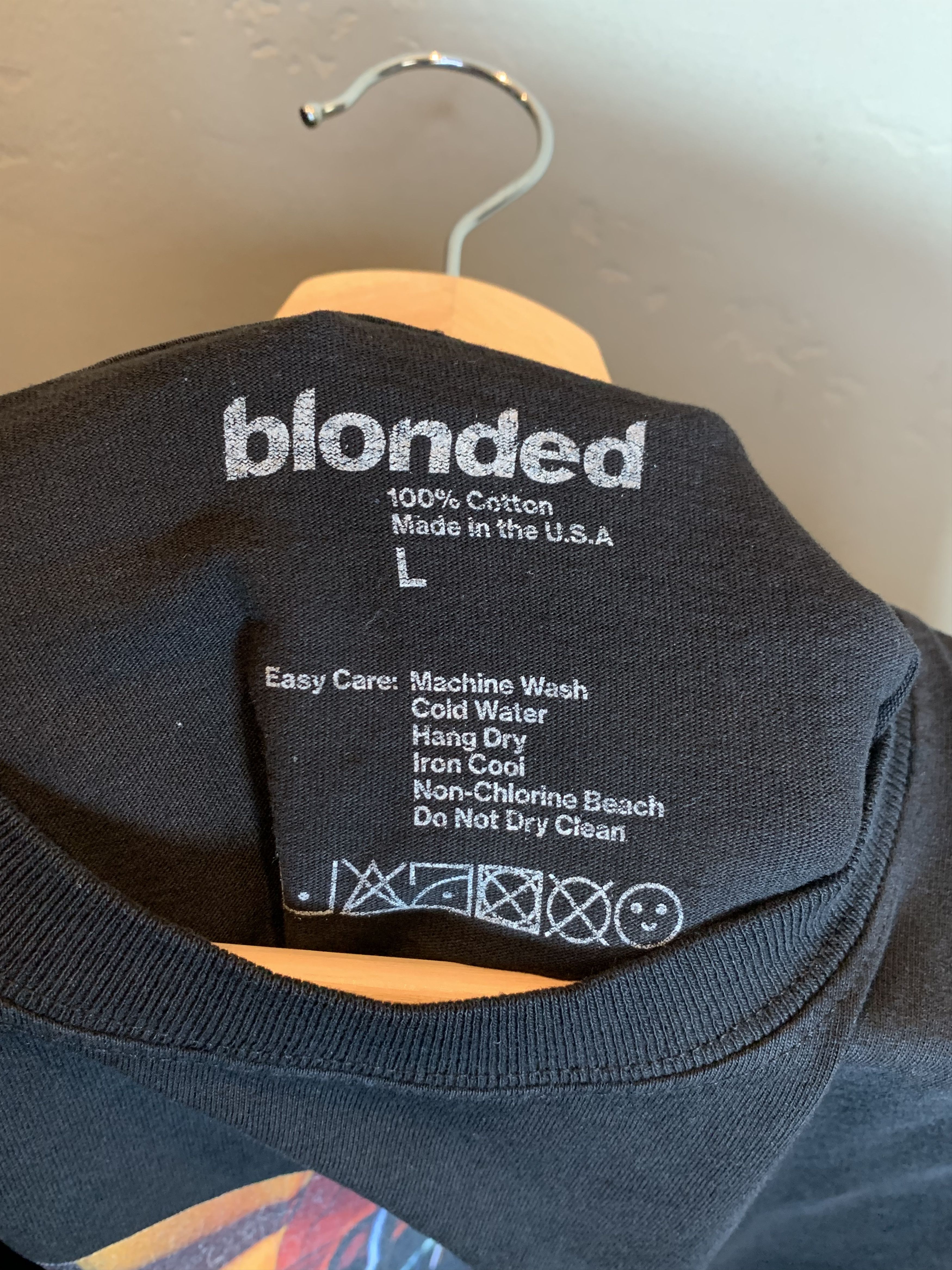 Frank Ocean *RARE* Blonded Frank Ocean Subway Photo Tour Art T-Shirt - L Size US L / EU 52-54 / 3 - 7 Thumbnail