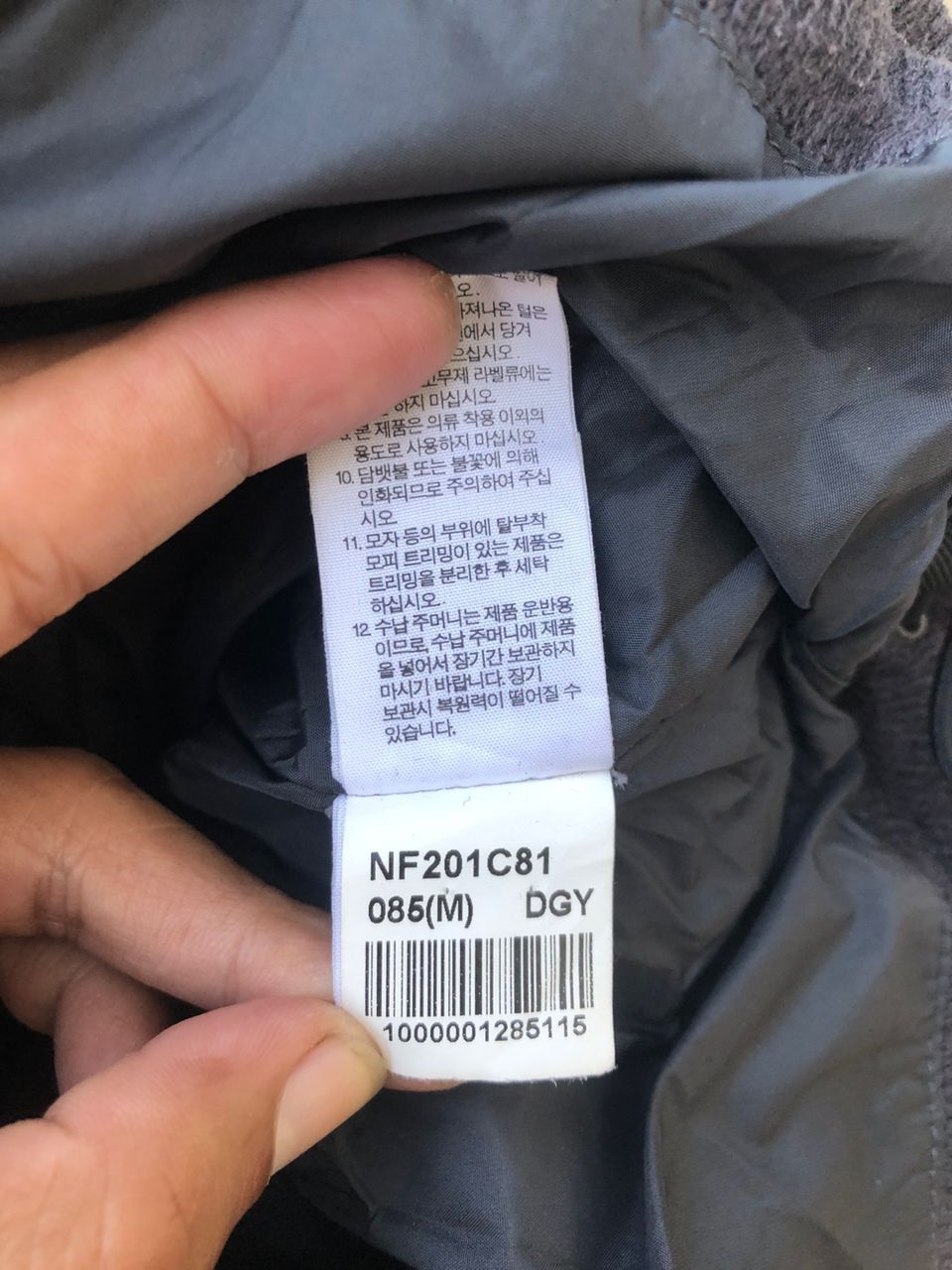The North Face The North Face 700 Puffer Vest Grey Wool Size US M / EU 48-50 / 2 - 5 Thumbnail