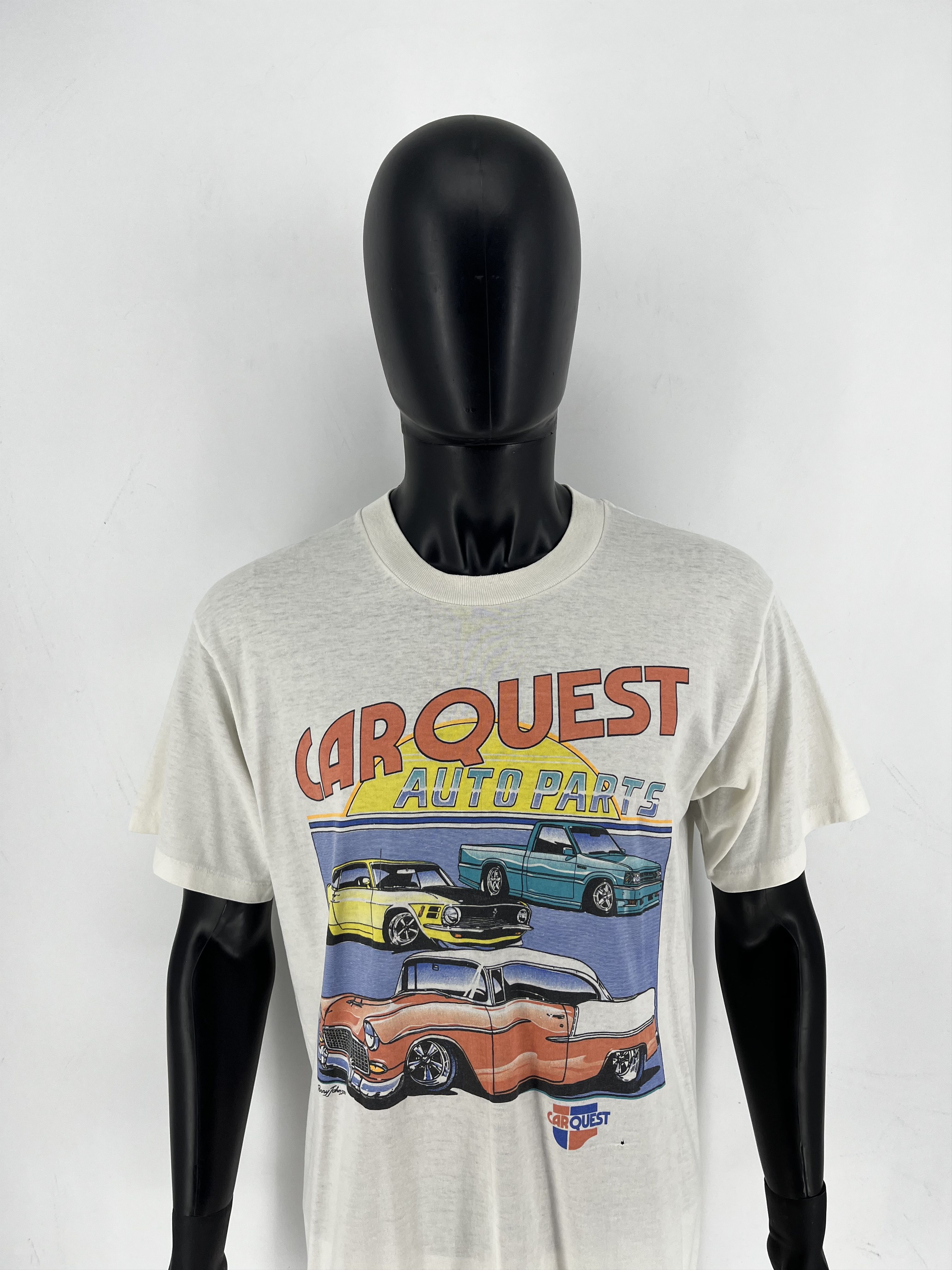 Vintage Vintage Car Quest Auto Parts T Shirt Size XL Size US XL / EU 56 / 4 - 5 Thumbnail