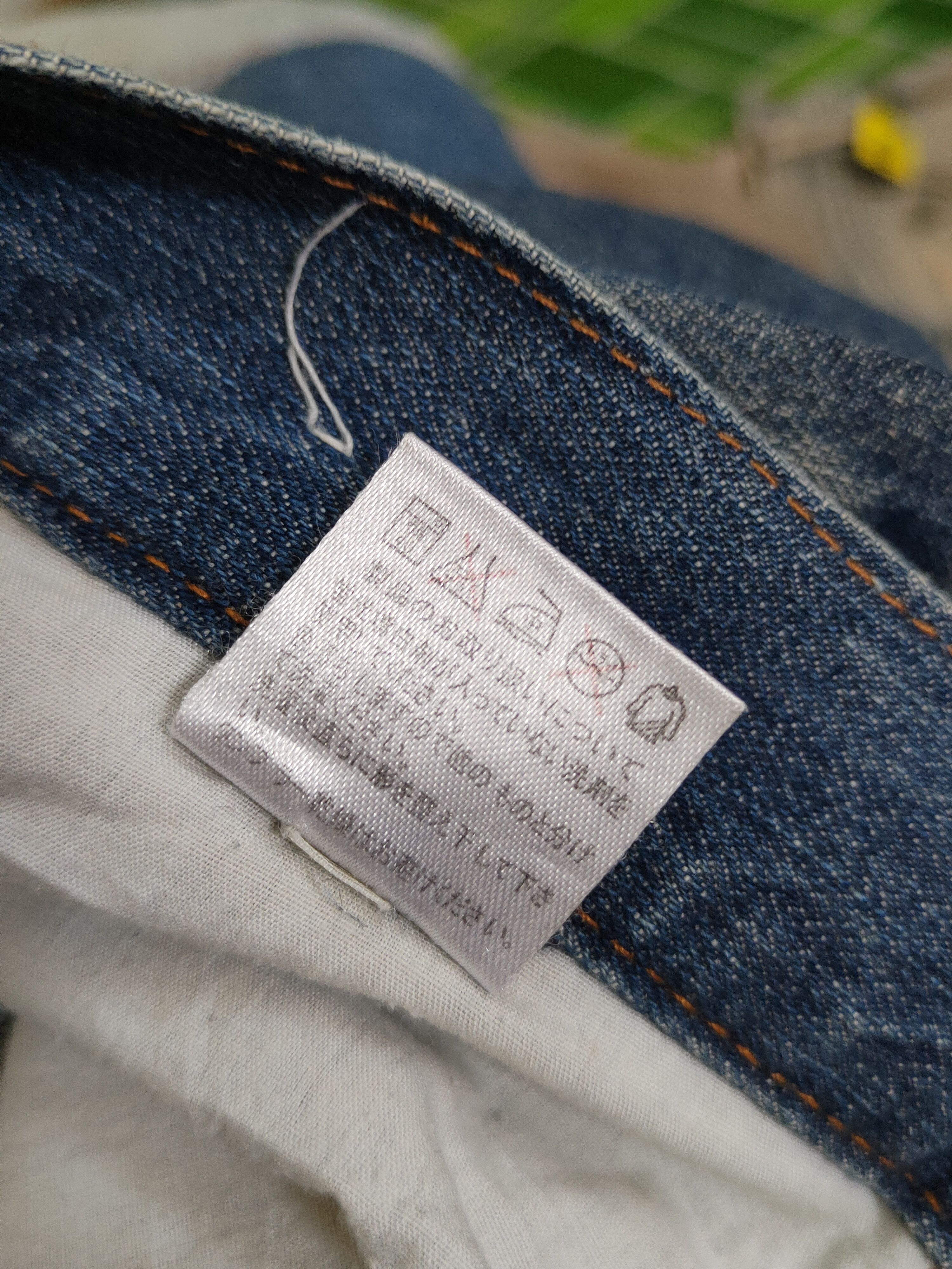 Japanese Brand Japanese Brand Blue Distressed Ripped denim Jeans #W1801 Size US 32 / EU 48 - 13 Thumbnail