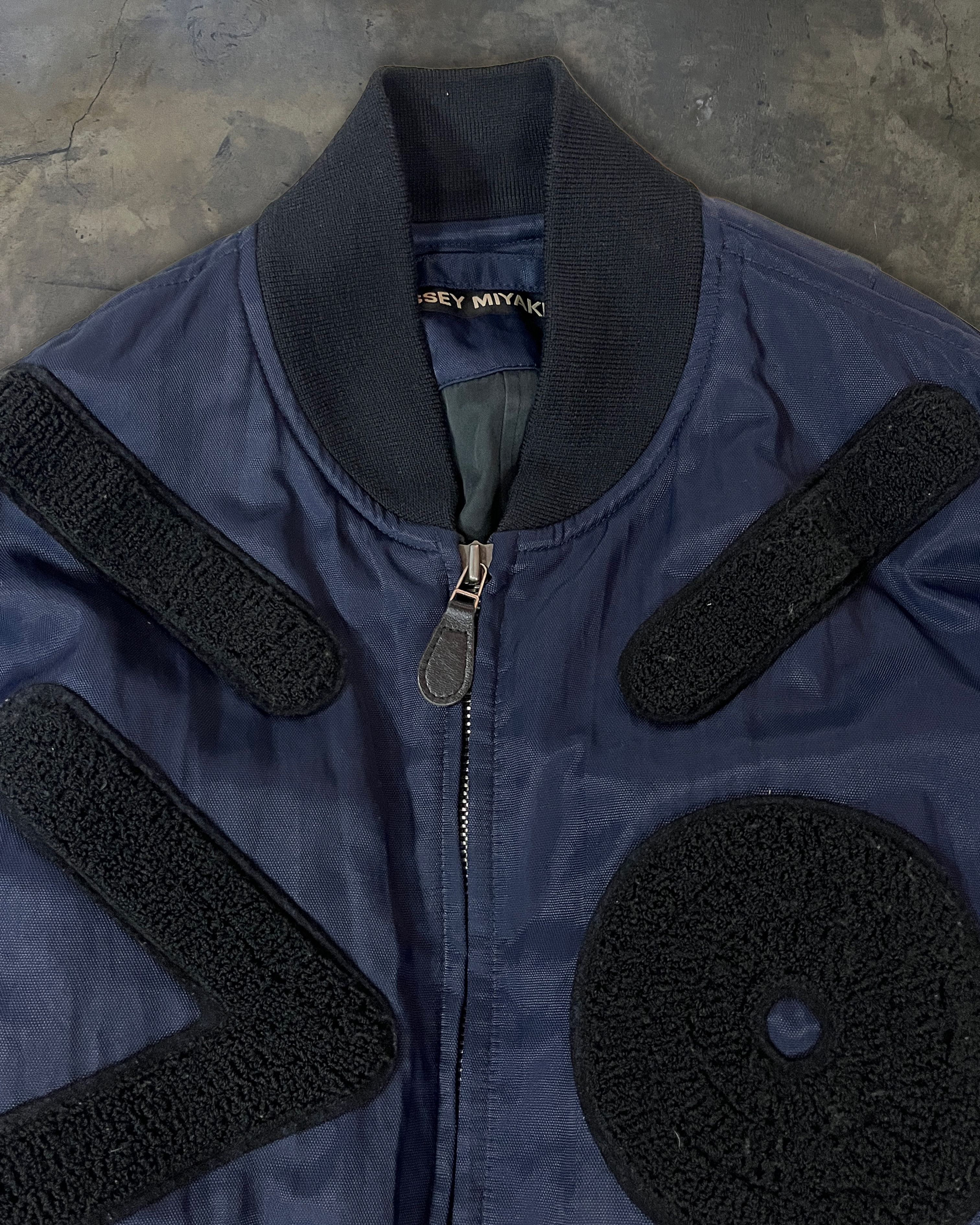Issey Miyake ISSEY MIYAKE SS1994 HYBRID BOMBER PATCH APPLIQUE DETAILING Size US L / EU 52-54 / 3 - 2 Thumbnail