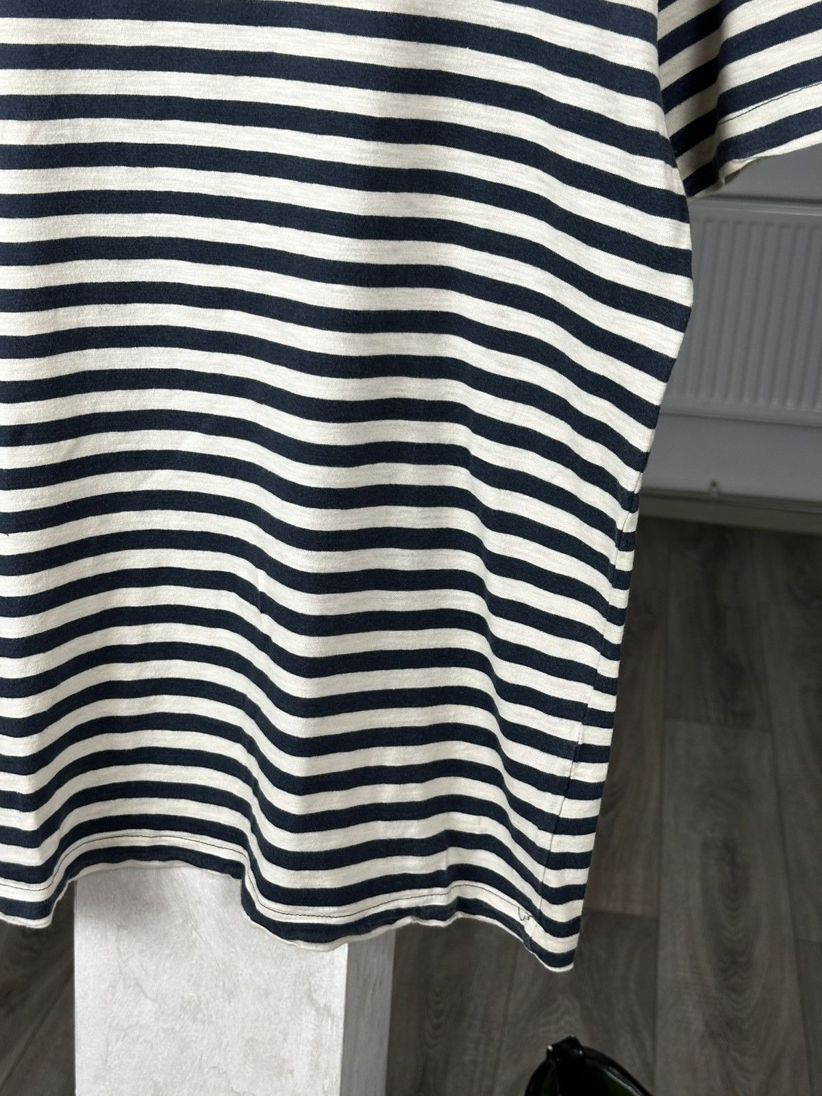 YMC YMC Striped Shirt Tee Blue Size US M / EU 48-50 / 2 - 4 Thumbnail