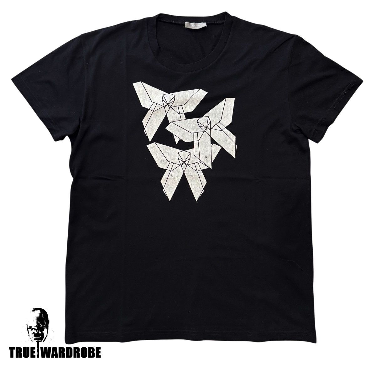 Dior × Kris Van Assche Dior Homme AW09 'OH MY GOD!' Oversize Tee