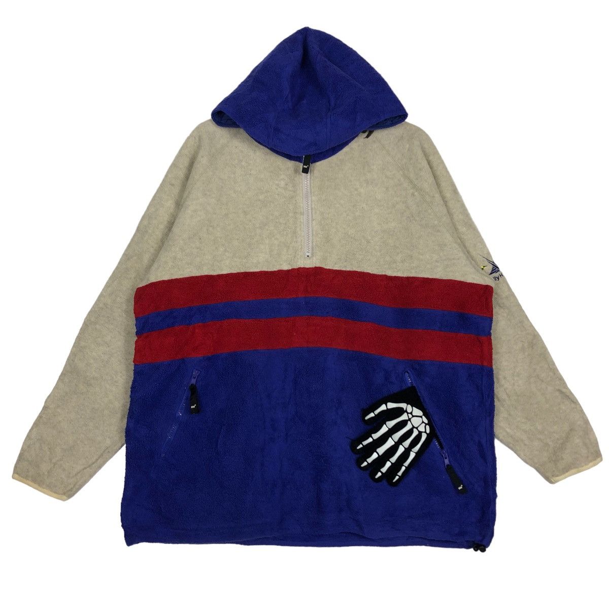 Japanese Brand 🔥90’s Vintage Helly Hensin Fleece Jacket Anorak Hoodie Size US L / EU 52-54 / 3 - 2 Thumbnail
