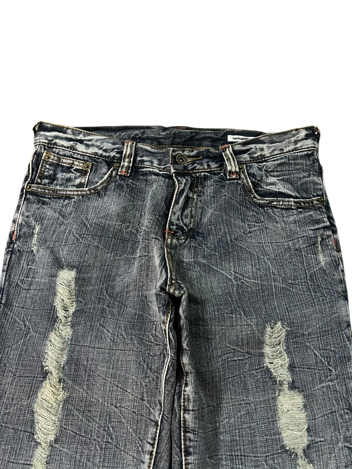 semanticdesign Flare Jean Semantic Design Claw Distress Jean Size US 30 / EU 46 - 3 Thumbnail