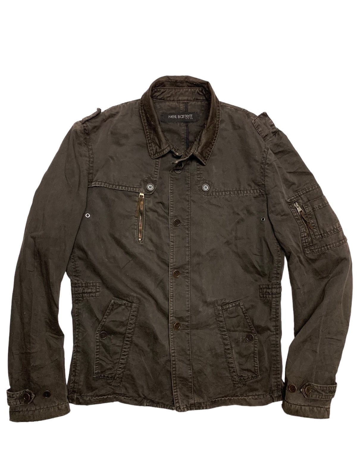 Neil Barrett Neil Barrett multi pocket cargo jacket Size US M / EU 48-50 / 2 - 1 Thumbnail
