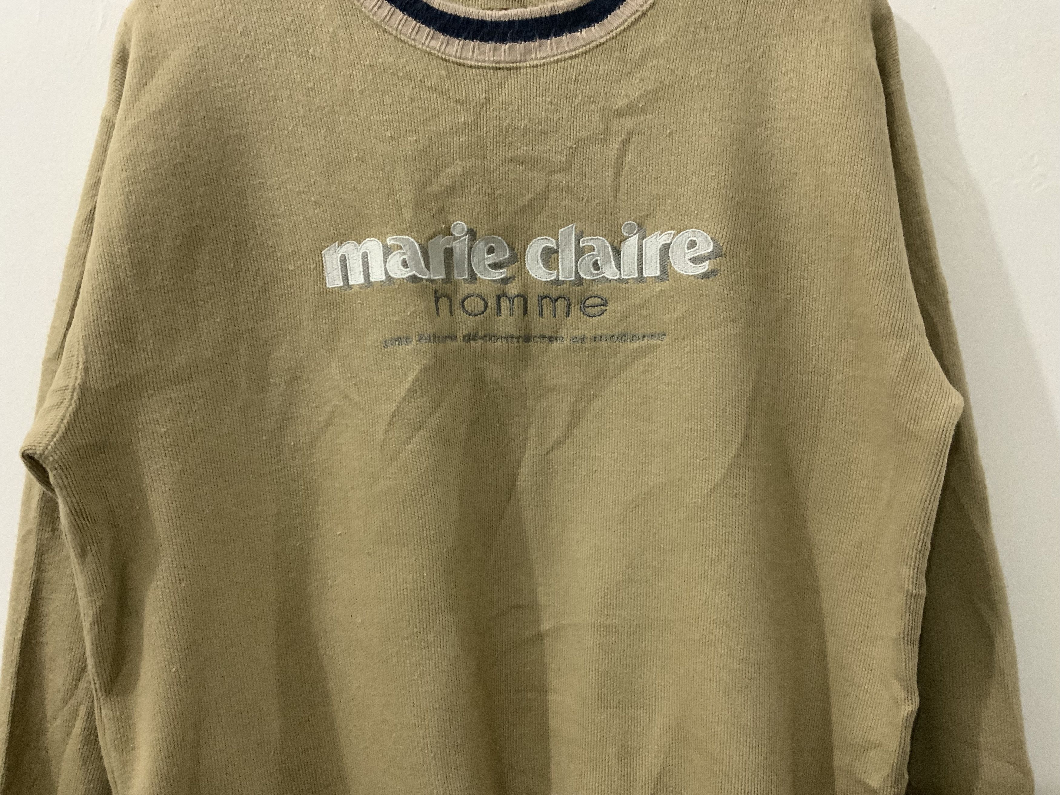 Japanese Brand Vintage Marie Clarie Sweatshirt Size US M / EU 48-50 / 2 - 4 Thumbnail