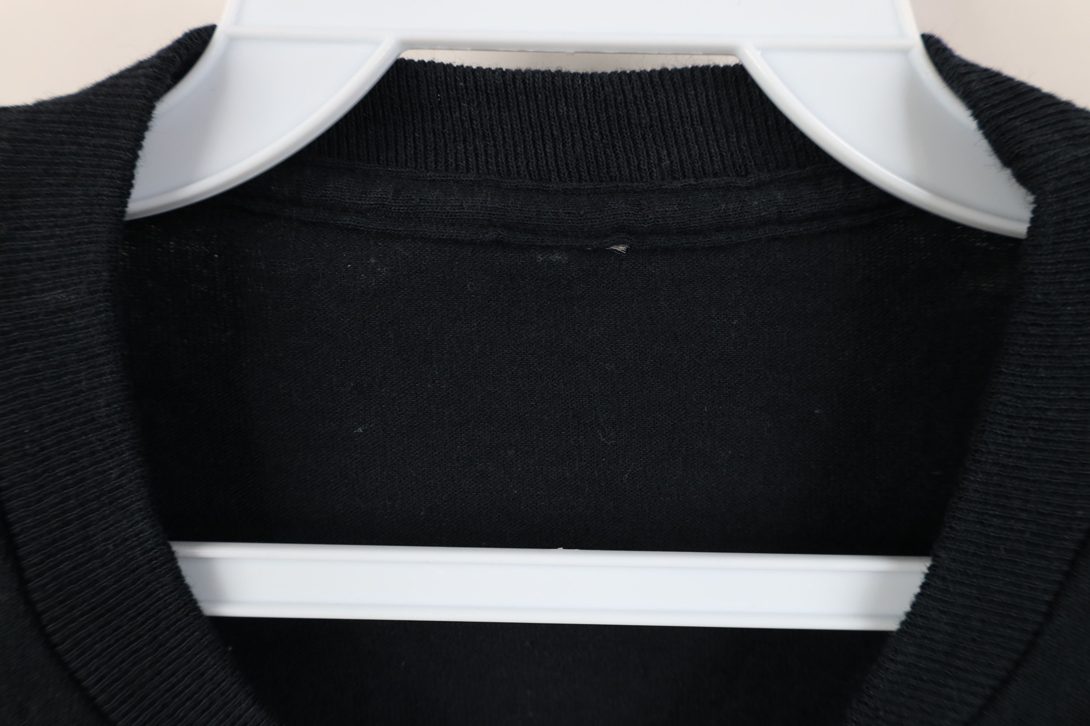 Vintage Vintage 90s Y2K Streetwear Cotton Long Sleeve T-Shirt Black Size US M / EU 48-50 / 2 - 5 Thumbnail