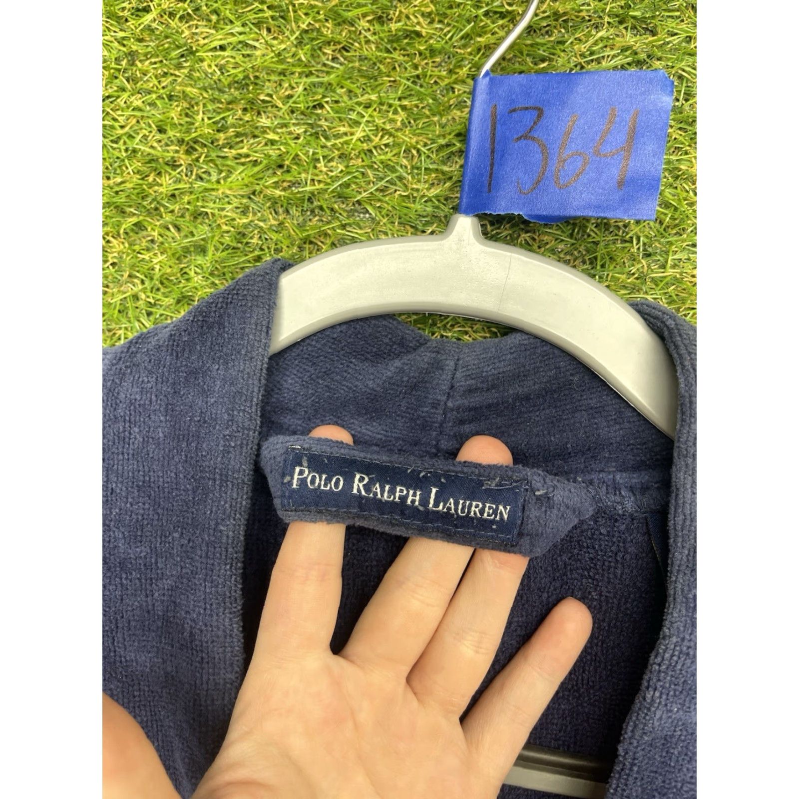 Polo Ralph Lauren Polo Ralph Lauren Robe Bath Mens Small Blue Heavy Terry Shawl Belted Lounge Size US S / EU 44-46 / 1 - 4 Thumbnail