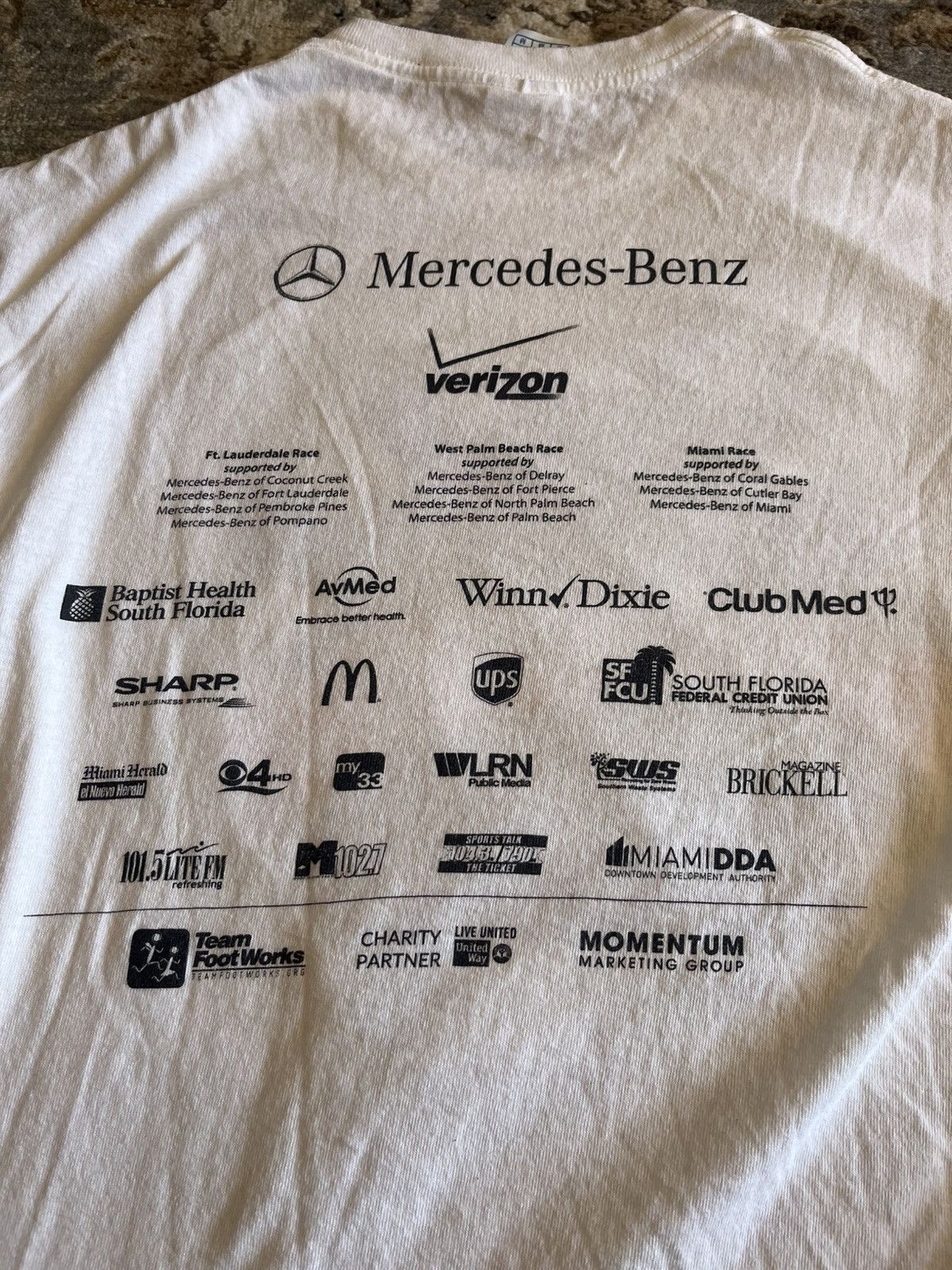 Balenciaga MERCEDES BENZ CORPORATE RUN 2015 TEE M Size US M / EU 48-50 / 2 - 4 Thumbnail