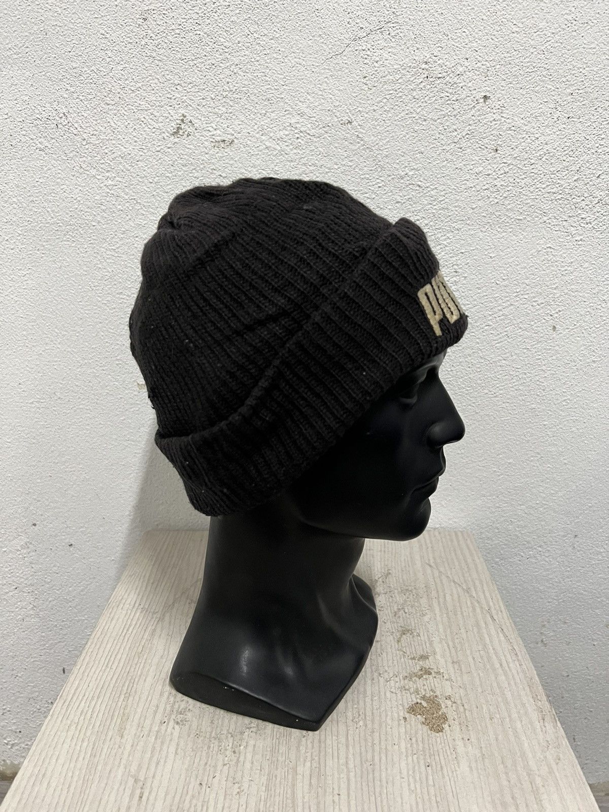 Puma Vintage puma Spell out Beanie Hat Size ONE SIZE - 4 Thumbnail