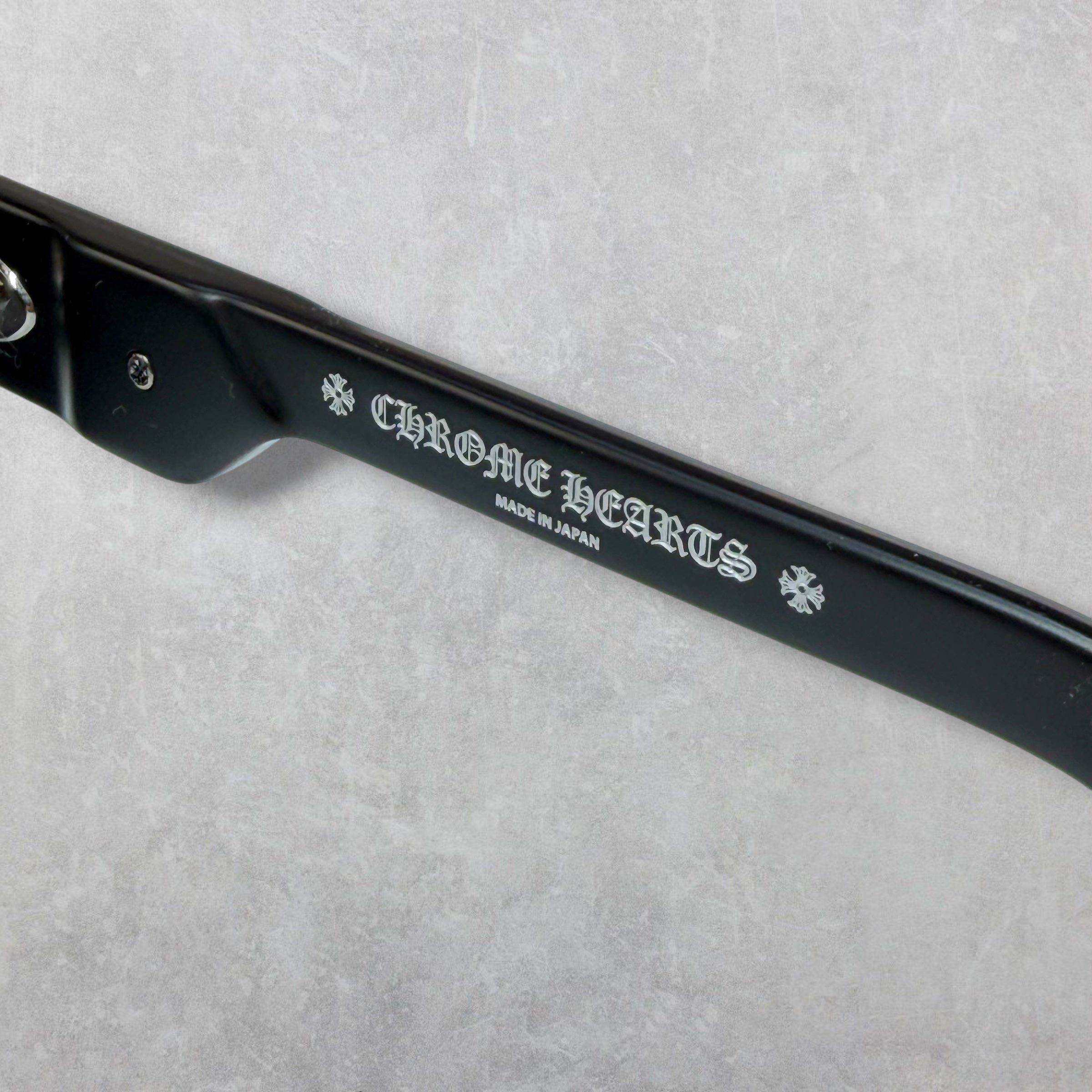 Chrome Hearts Chrome Hearts Girth Quake Black Sunglasses Size ONE SIZE - 7 Thumbnail