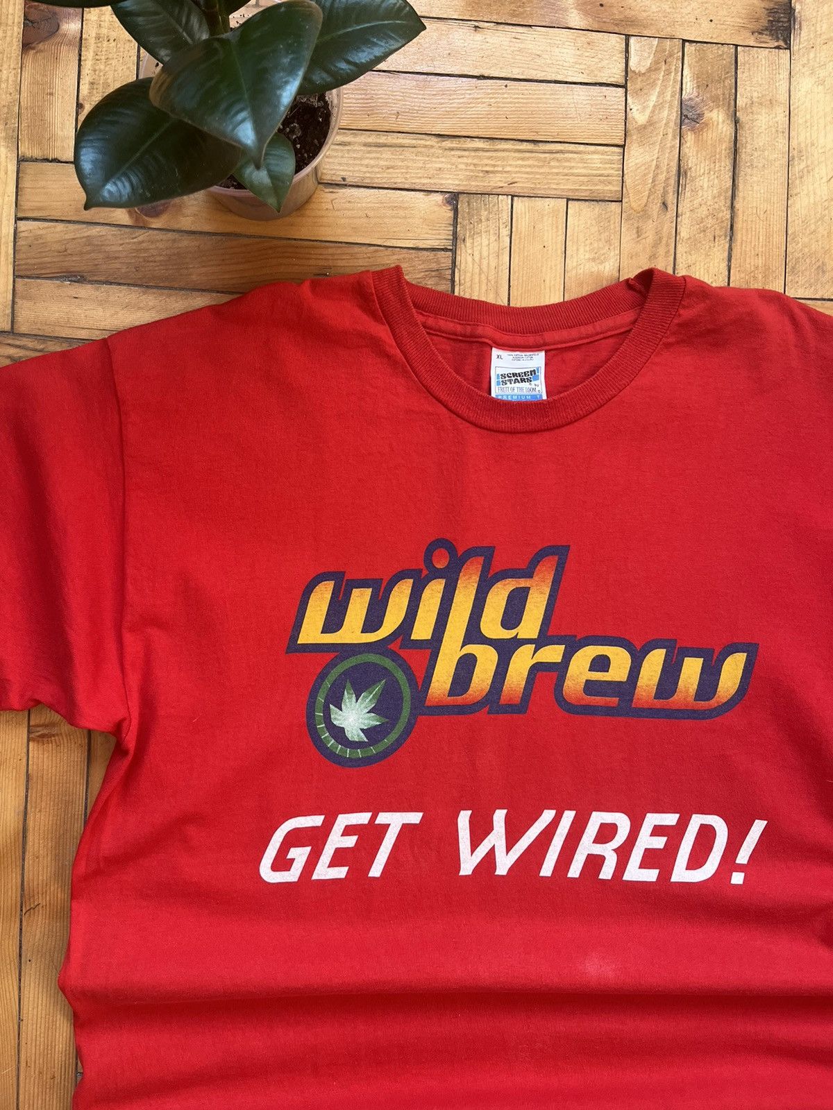 Vintage Vintage Cannabis Marijuana 90's T-shirt By Screen Stars Size US XL / EU 56 / 4 - 4 Thumbnail