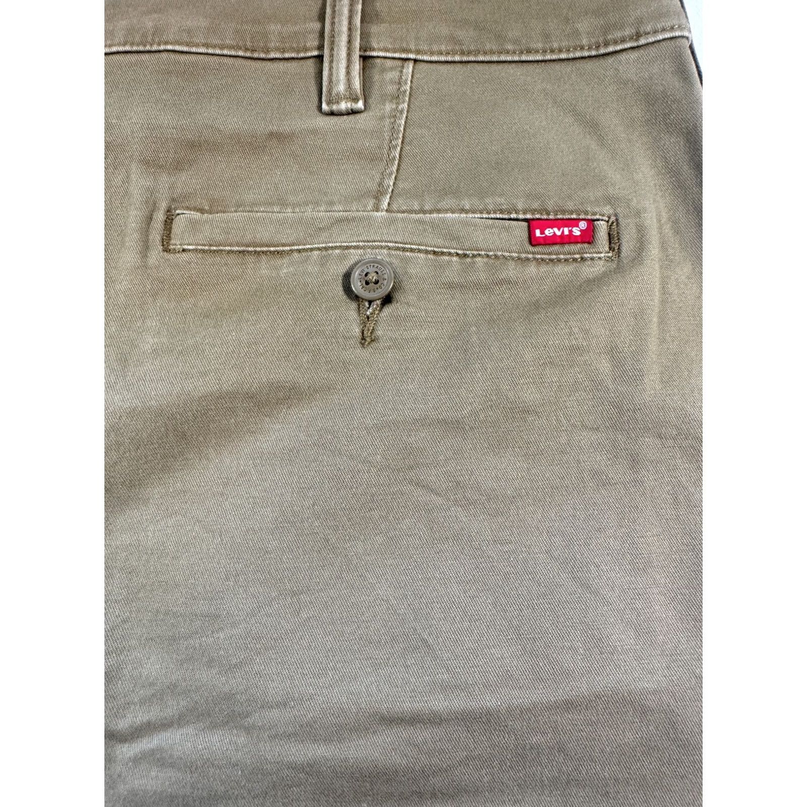 Levi's Levi's Chino Pants Men 30x32 Brown Flat Front Stretch 5532 Size US 30 / EU 46 - 4 Thumbnail