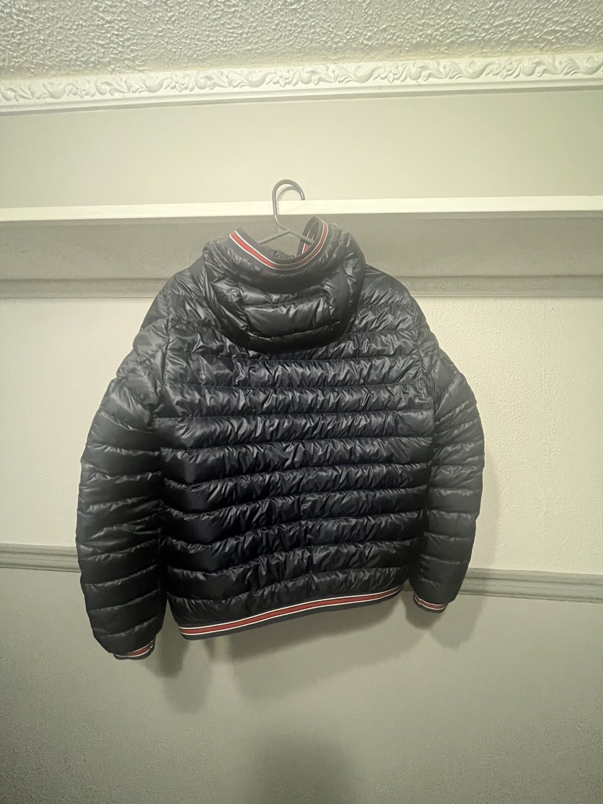 Moncler Navy blue Moncler light jacket Size US M / EU 48-50 / 2 - 2 Thumbnail