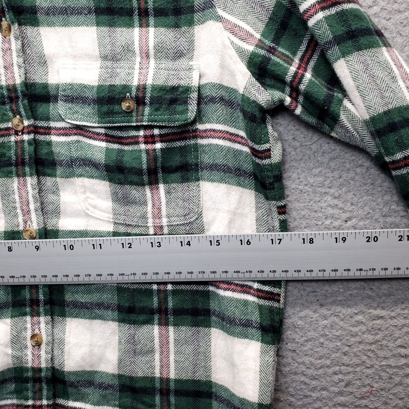 American Eagle Outfitters American Eagle Outfitters Womens Small Multicolor Plaid Soft Flannel Button-Up Shirt - Classic Fit, Casual Size S / US 4 / IT 40 - 4 Thumbnail