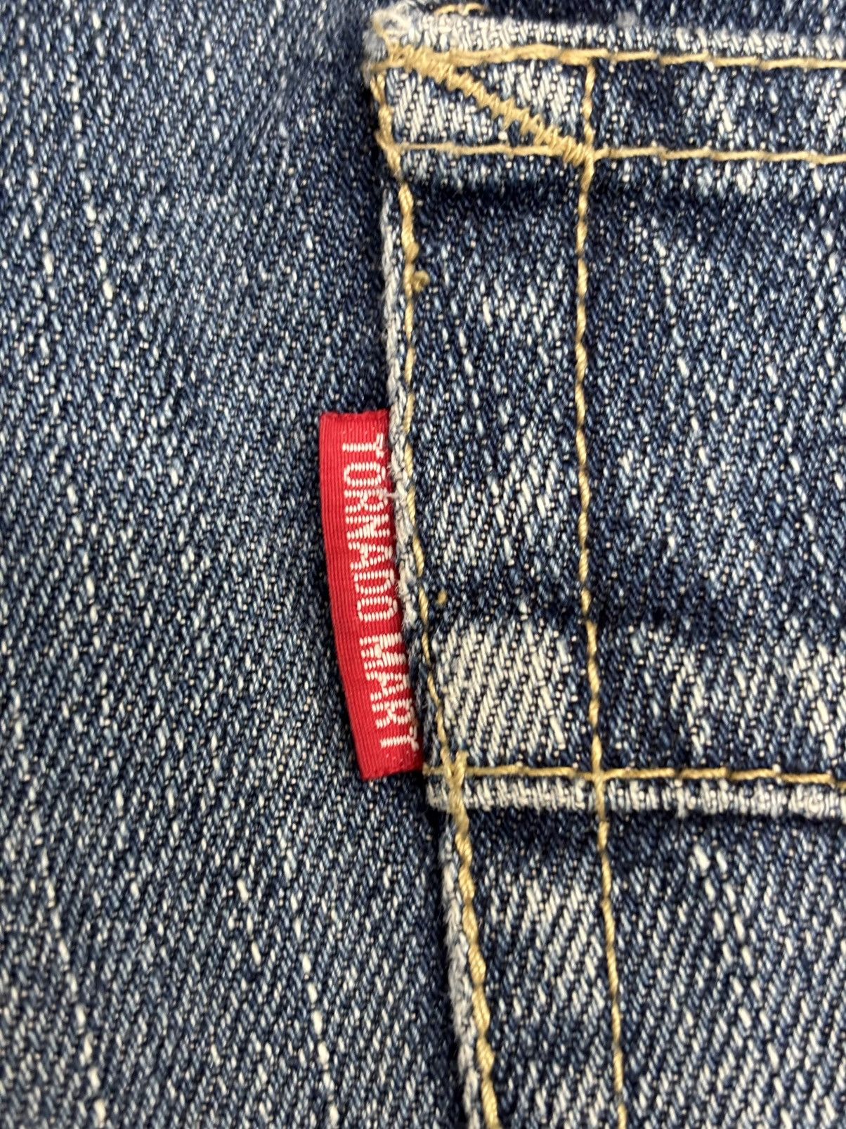 Tornado Mart 💥Bell Bottom💥Tornado Mart Crazy Claw Mark Denim F621 Size 33" - 22 Thumbnail