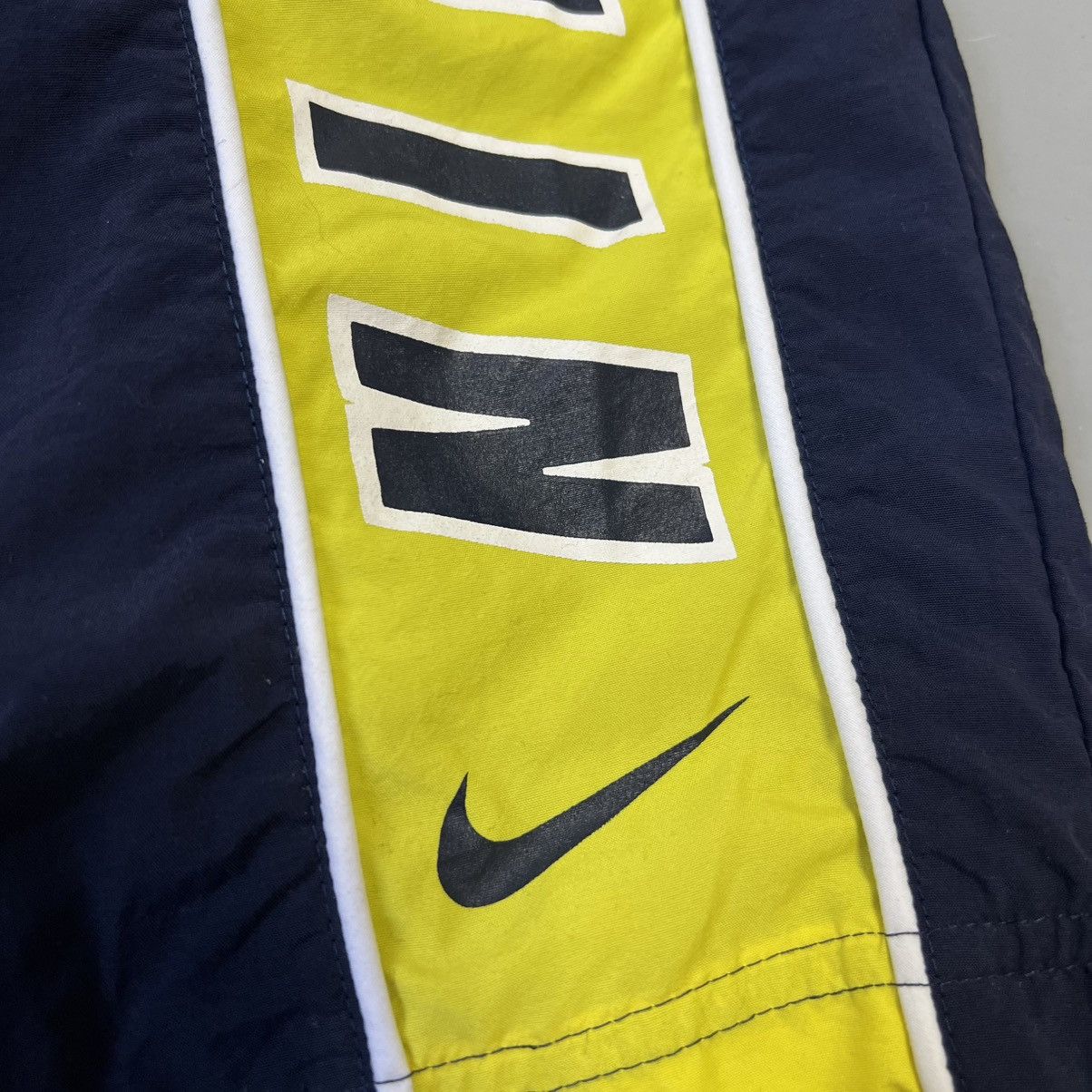Nike × Vintage Vintage 90s Nike Shorts y2k swoosh logo Size US 34 / EU 50 - 5 Thumbnail