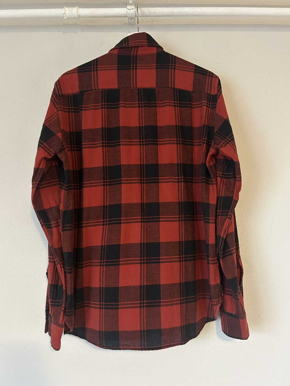 Saint Laurent Paris Saint Laurent red and black checked western shirt in size S Size US S / EU 44-46 / 1 - 9 Thumbnail