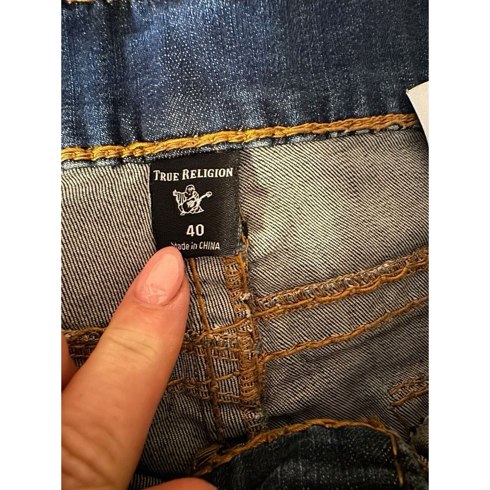 True Religion True Religion Geno Super T Jeans Relaxed Y2K Vintage Size US 40 / EU 56 - 11 Thumbnail