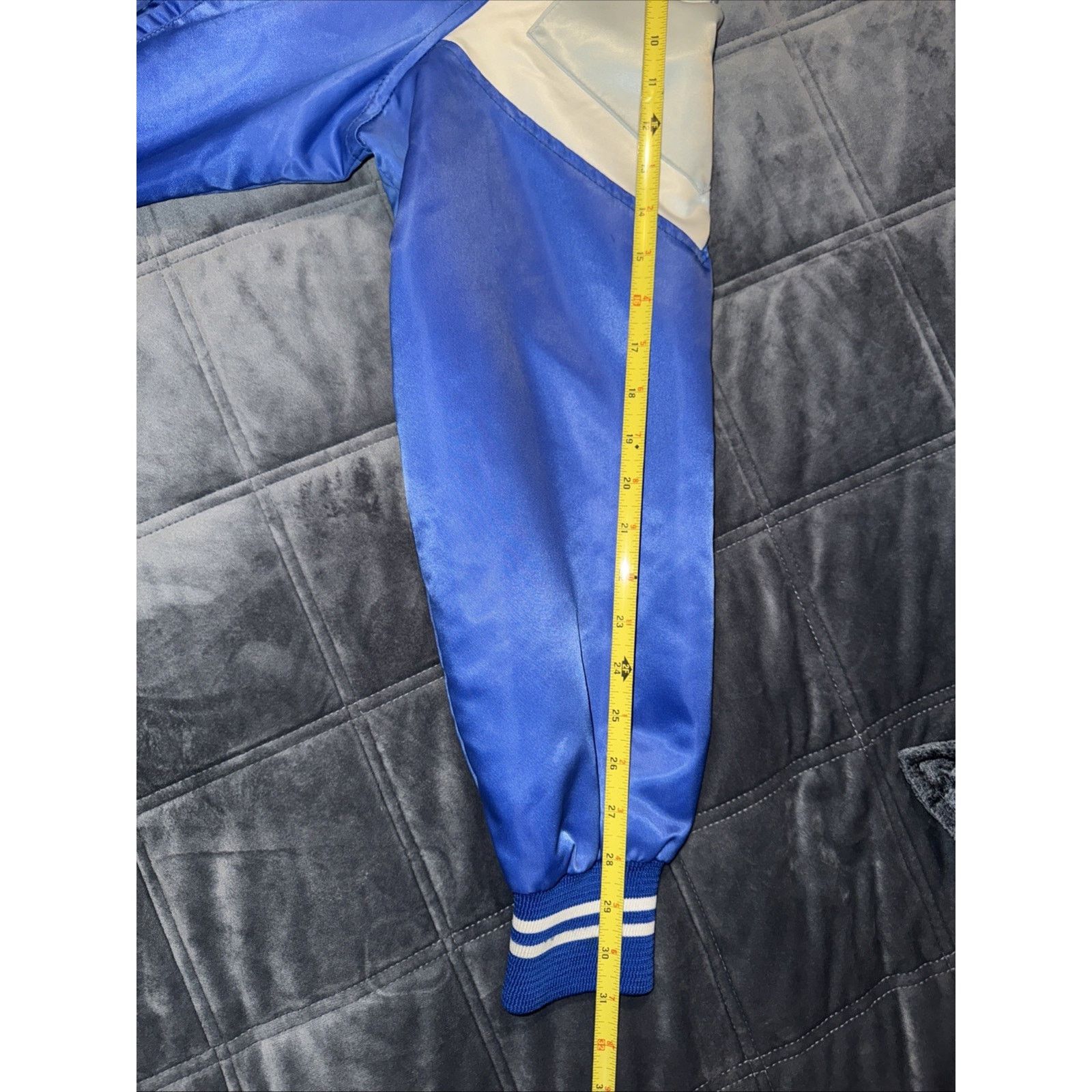 Other Vintage 80s CFL Winnipeg Blue Bombers Bomber Jacket Sz L 44 Size US L / EU 52-54 / 3 - 13 Thumbnail