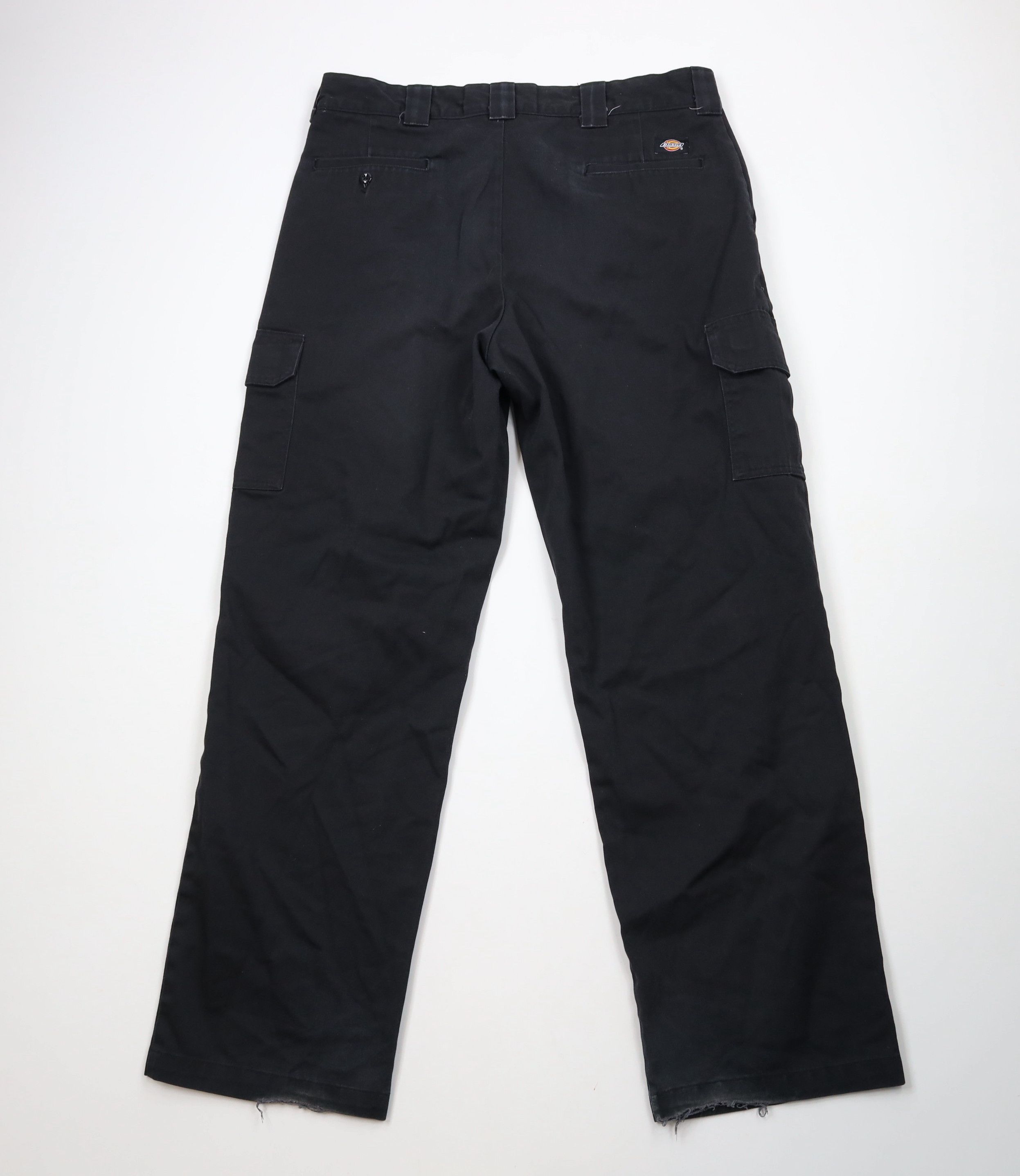 Dickies × Vintage Vintage Y2K Dickies Relaxed Straight Wide Leg Cargo Pants Size US 38 / EU 54 - 10 Thumbnail