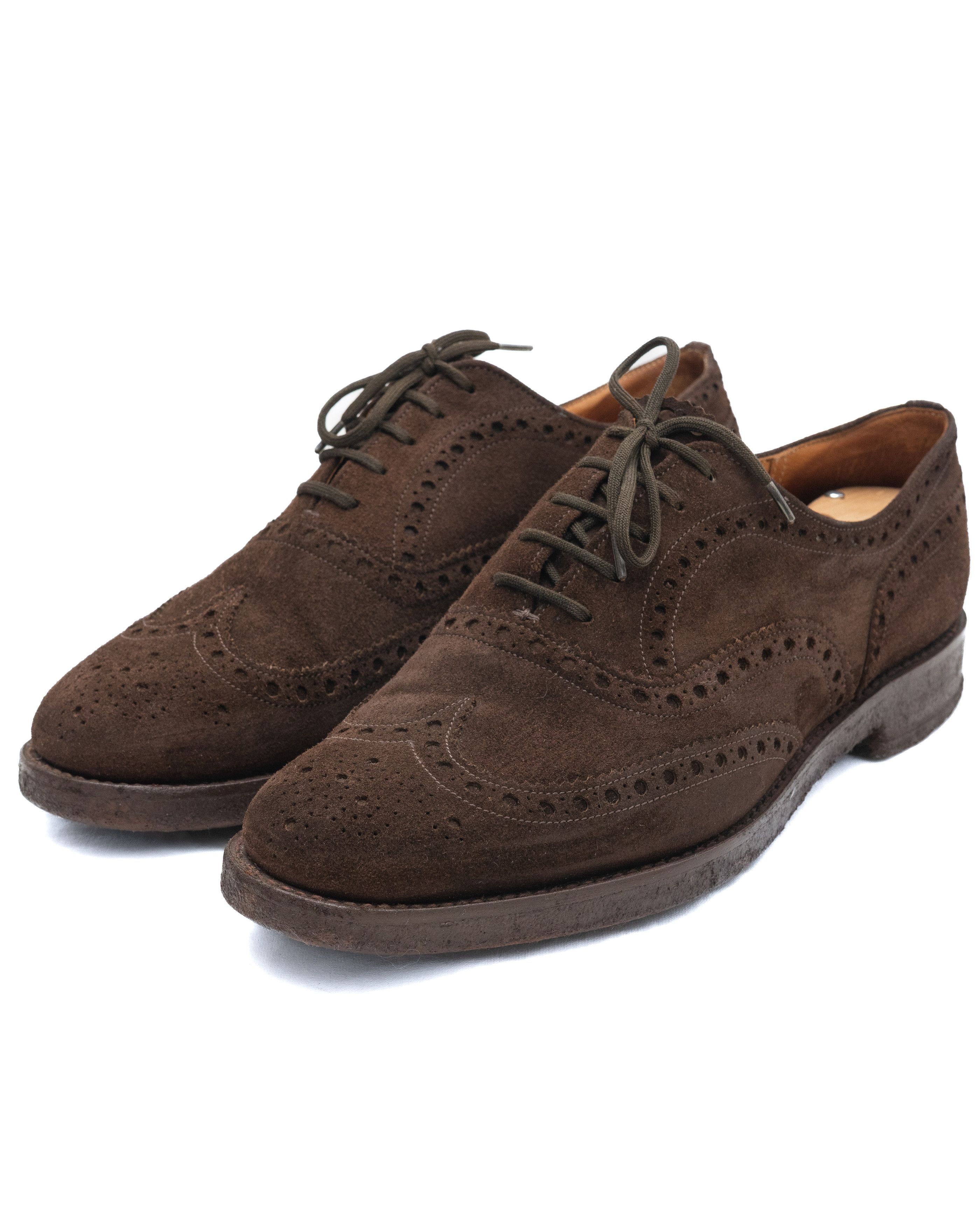 Church's CHURCH’S Fairfield Suede Wing Tip Derby Size US 9.5 / EU 42-43 - 1 Thumbnail