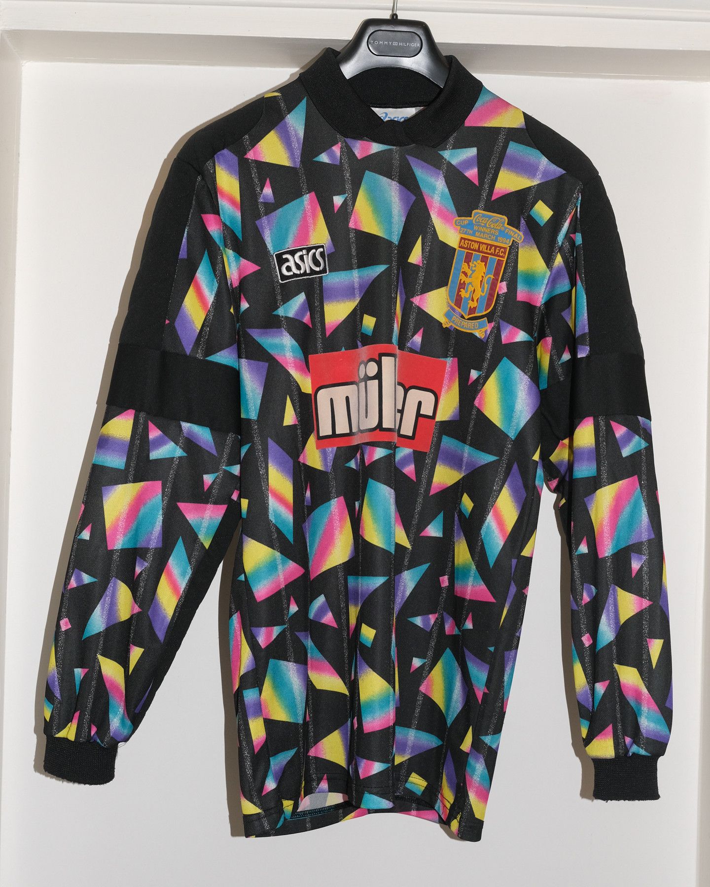 Asics Aston Villa 1993 - 1995 Goalkeeper Shirt Size US S / EU 44-46 / 1 - 1 Thumbnail