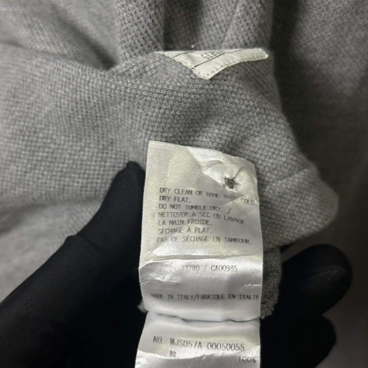 Thom Browne THOM BROWNE BACK STRIPED LONGSLEVE Size US L / EU 52-54 / 3 - 7 Thumbnail