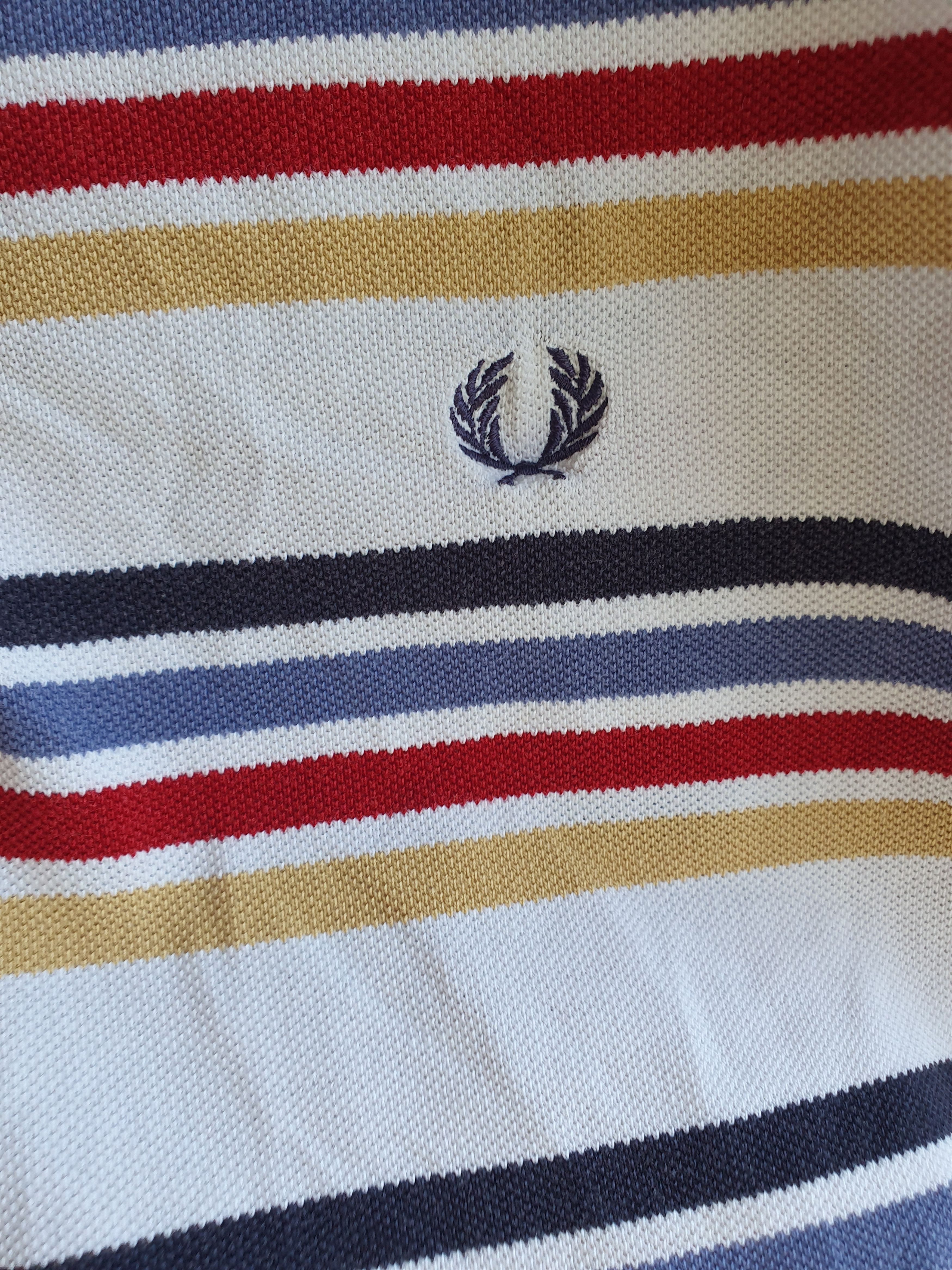 Fred Perry Fred Perry Striped Polo t-shirt sz M Size US M / EU 48-50 / 2 - 3 Thumbnail