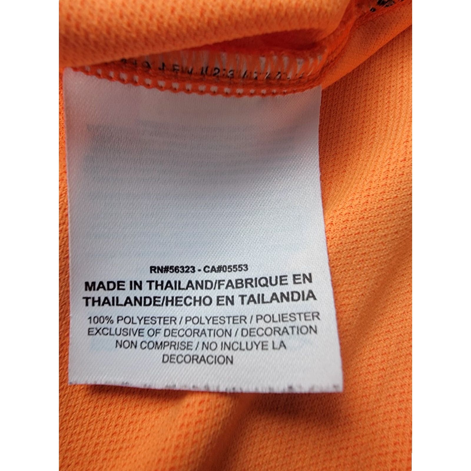 Nike Nike Golf Polo Shirt Mens XL Orange Tour Performance Dri Fit Short Sleeve Golf Polo Size US XL / EU 56 / 4 - 5 Thumbnail