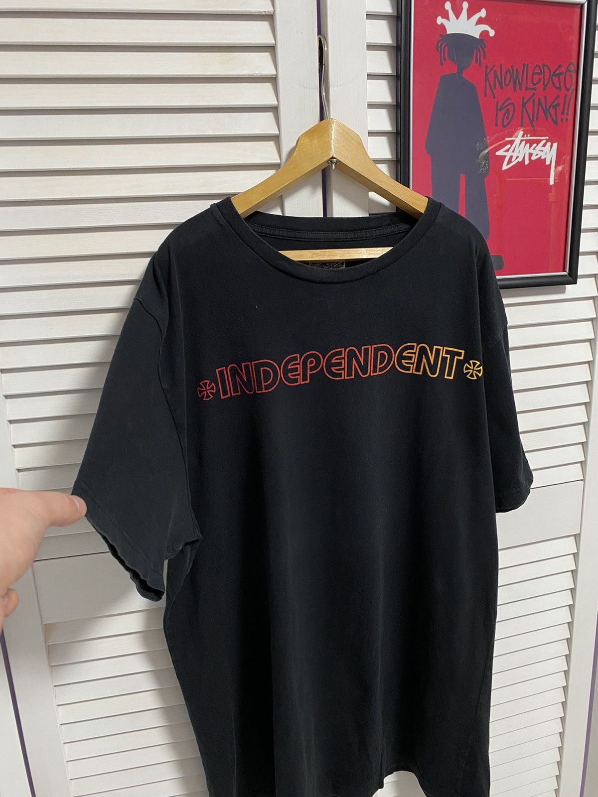 Independent Truck Co. T-Shirt Independent Reversible Print Spyder SK8 OG Gang Size US M / EU 48-50 / 2 - 4 Thumbnail