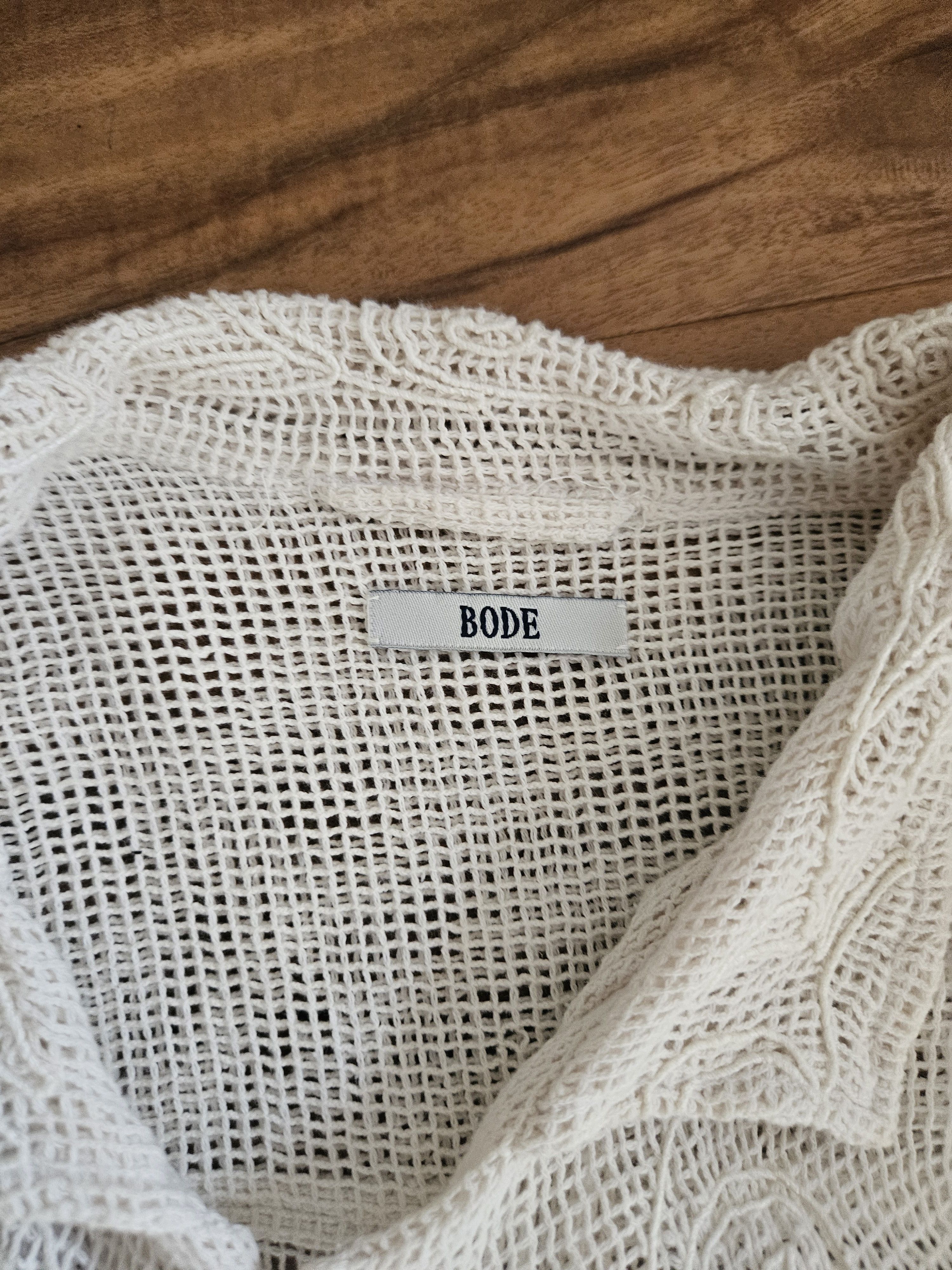 Bode Bode crochet shirt Size US M / EU 48-50 / 2 - 2 Thumbnail