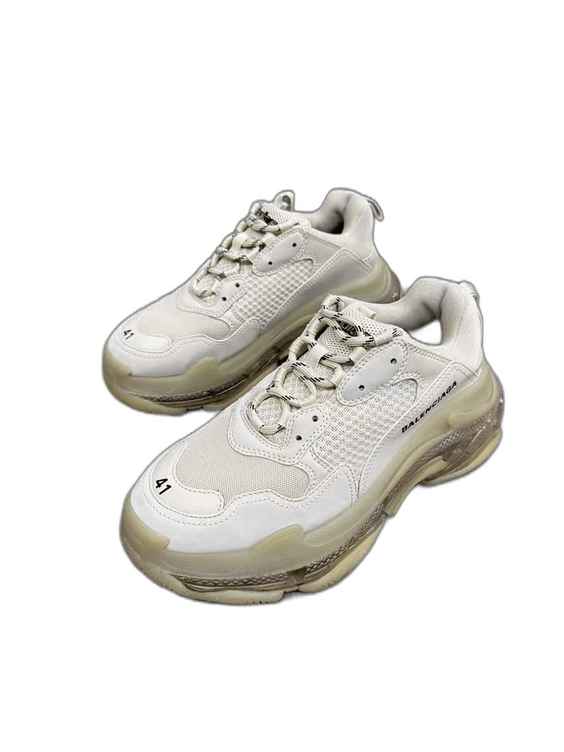 Balenciaga Balenciaga Triple S Air Cushion Sneakers Size US 10 / EU 43 - 1 Thumbnail
