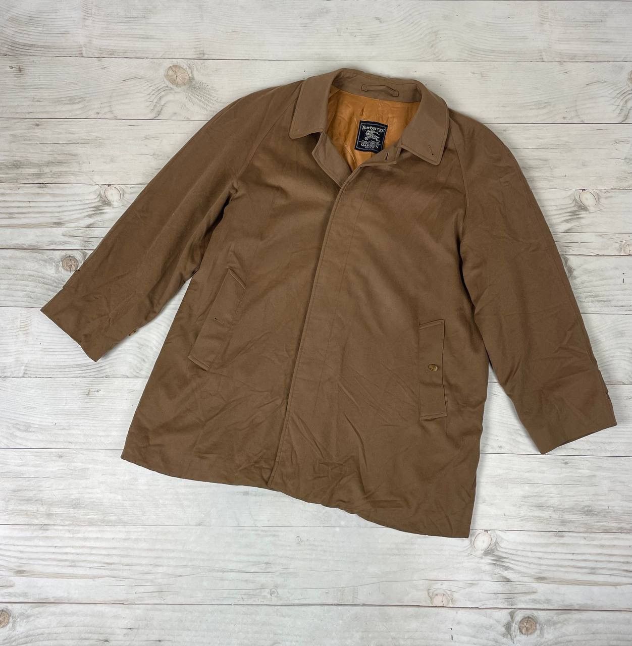 Burberry Vintage Burberrys Maruzen Tokyo Wool & Cashmere Coat