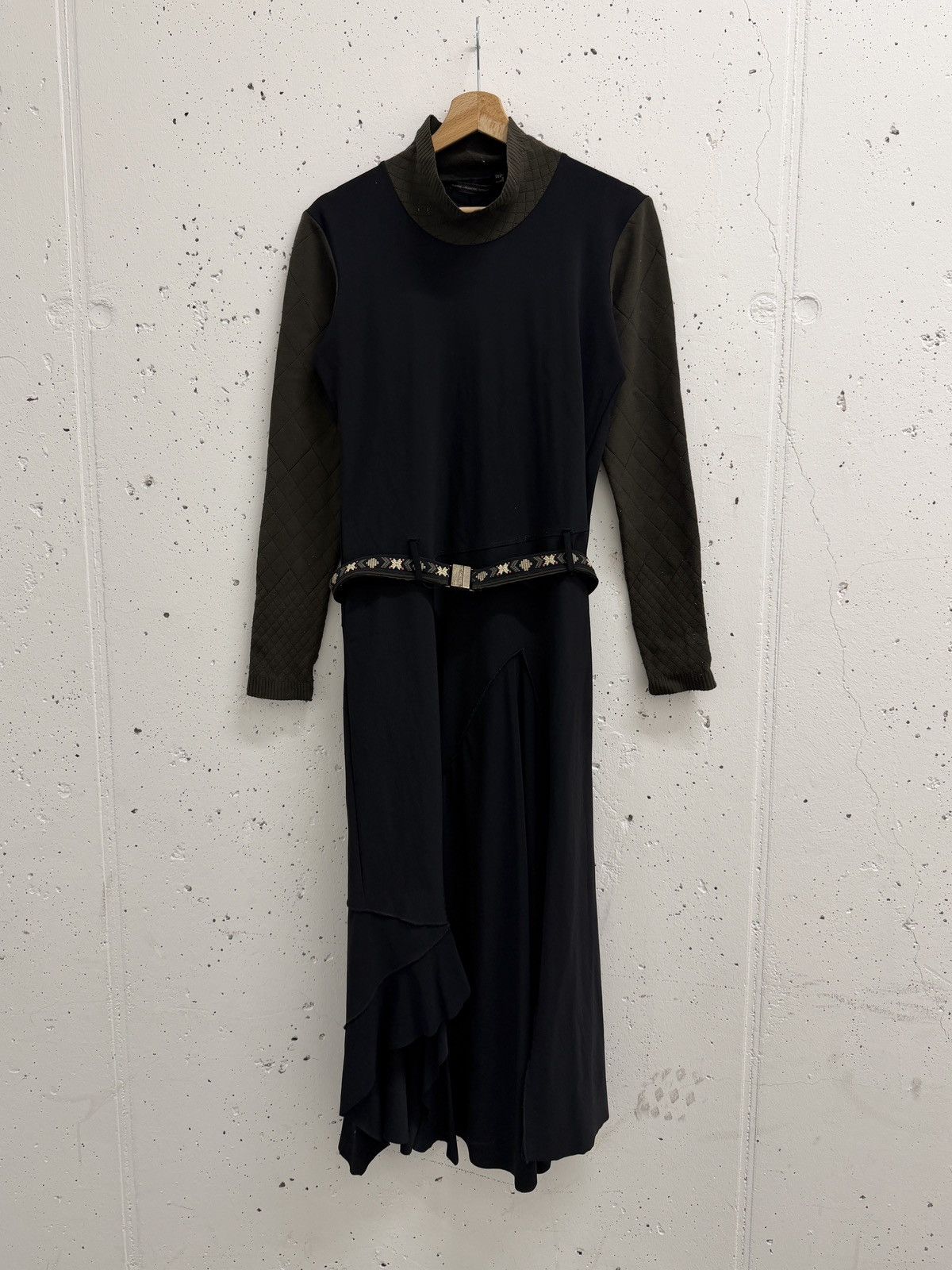Marithe + Francois Girbaud Marithé François Girbaud Asymmetric Layered Maxi Dress Size L / US 10 / IT 46 - 1 Thumbnail