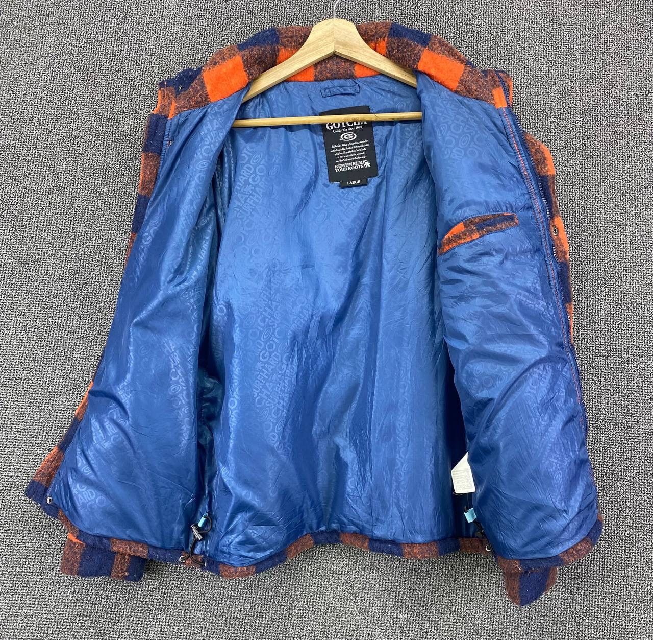 Gotcha Vintage Gotcha California Shadow Plaids Jacket Size L / US 10 / IT 46 - 6 Thumbnail
