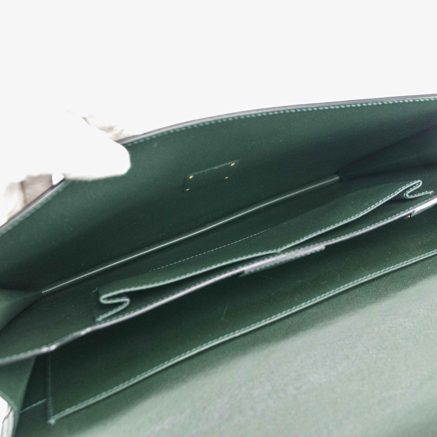 Louis Vuitton Louis Vuitton Green Taiga Leather Robusto Briefcase Size ONE SIZE - 16 Thumbnail