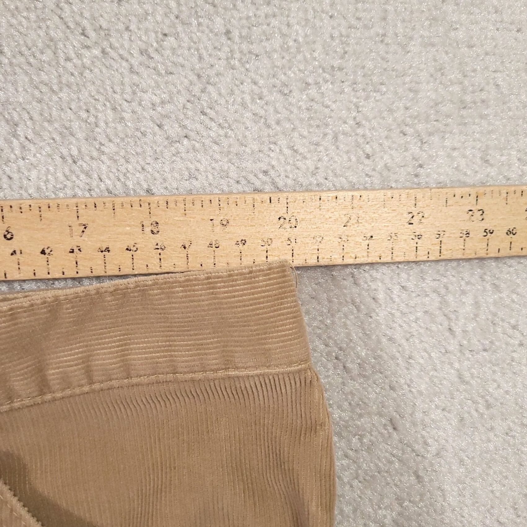 Lee VINTAGE Lee Corduroy Pants Mens 42x32 Tan Beige USA Made Size US 42 / EU 58 - 4 Thumbnail