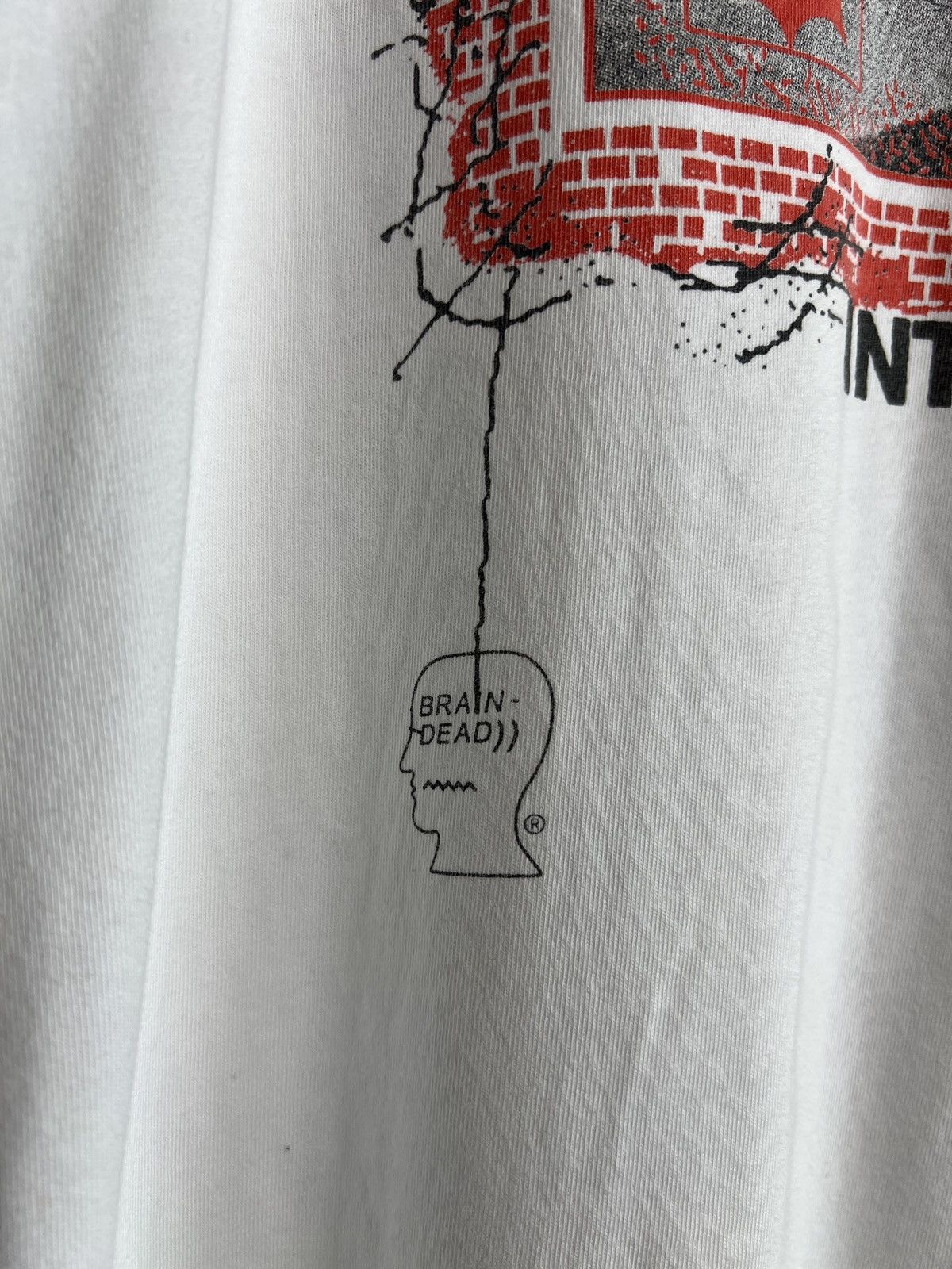 Brain Dead Brain Dead Interpol Tshirt Size US L / EU 52-54 / 3 - 3 Thumbnail