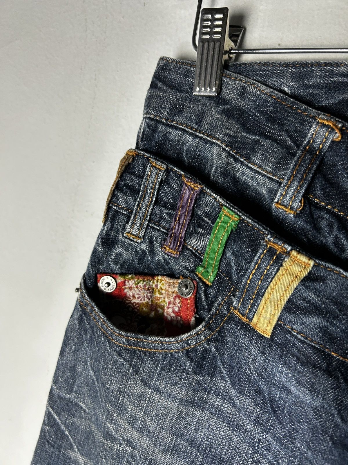 If Six Was Nine Nylaus double waist sick design grunge punk japanese style Size US 29 - 6 Thumbnail