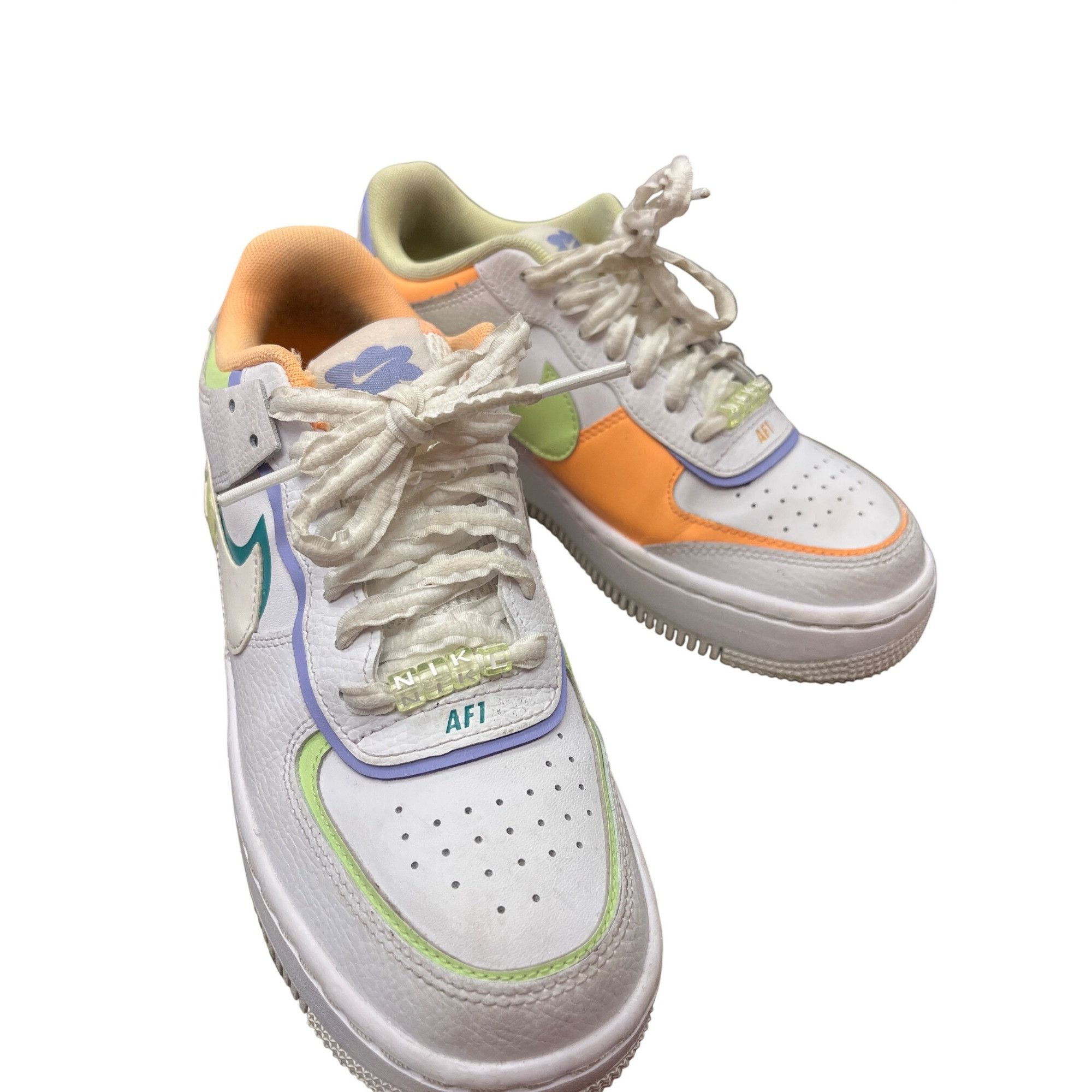 Nike Nike Air Force 1 DX3718-100 wms shadow white multi color sne Size US 7 / IT 37 - 15 Thumbnail
