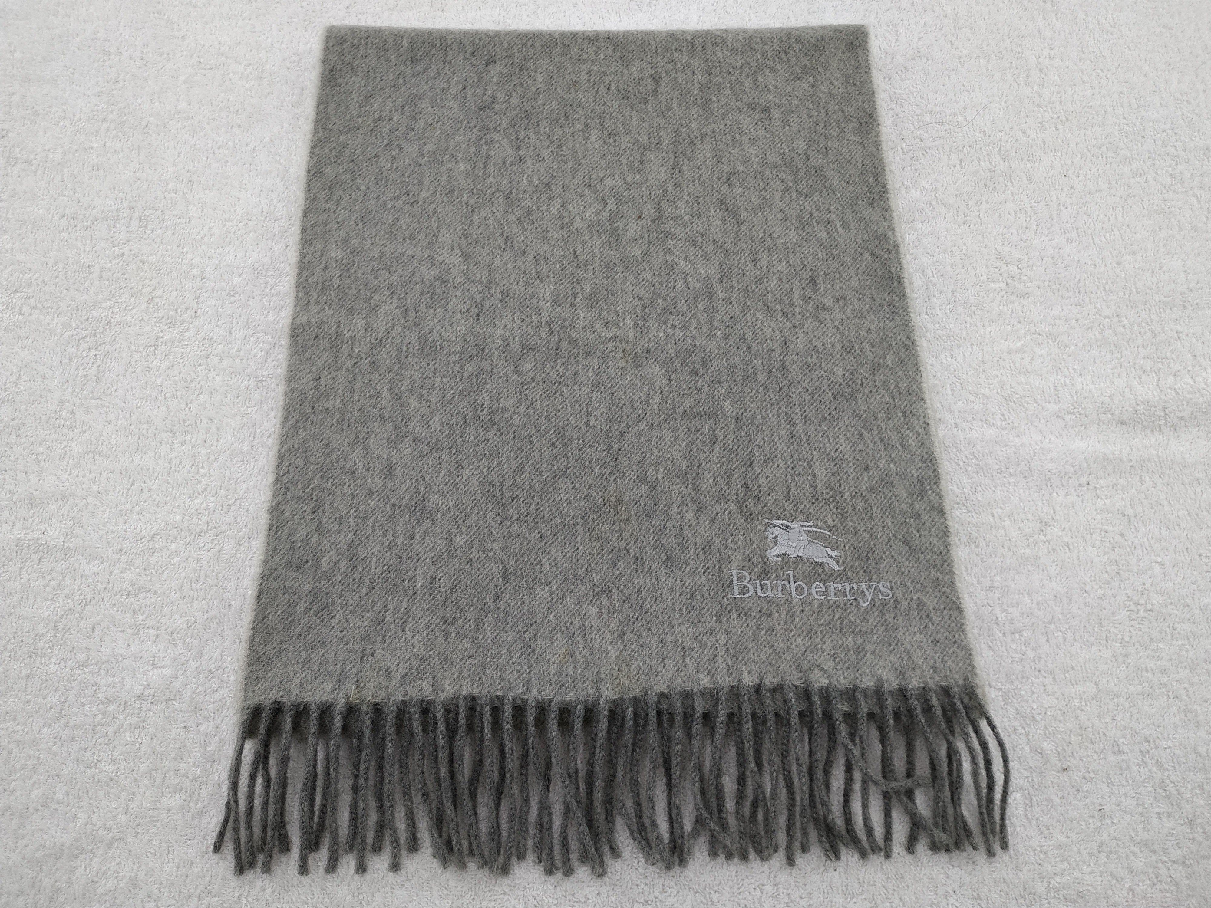 Burberry × Vintage Burberry Scarf / Muffler / Neckwear - WW191 Size ONE SIZE - 1 Thumbnail