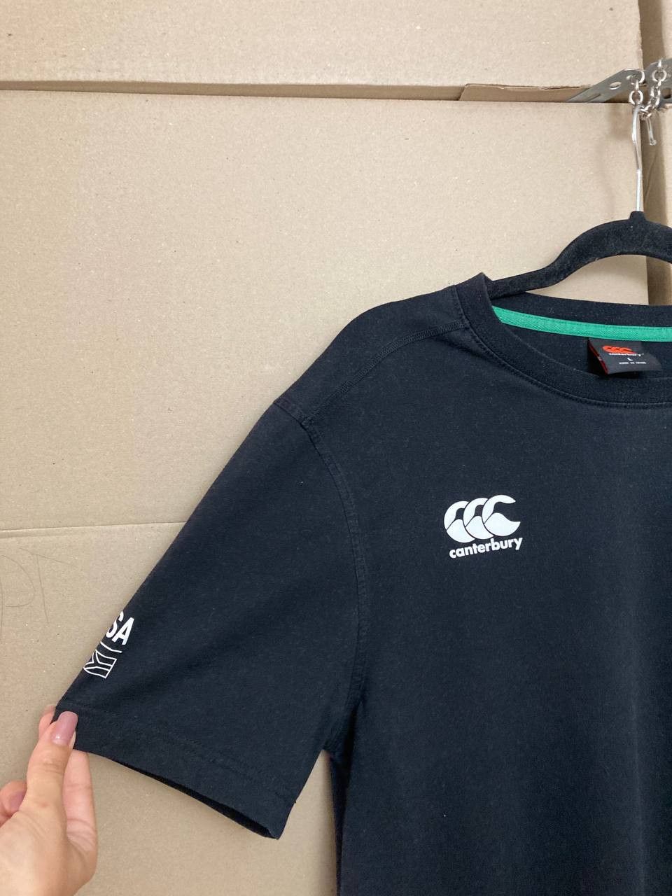 Canterbury of New Zealand VINTAGE BRITISH LIONS RUGBY T-SHIRT CANTERBURY TEE JERSEY Size US L / EU 52-54 / 3 - 7 Thumbnail