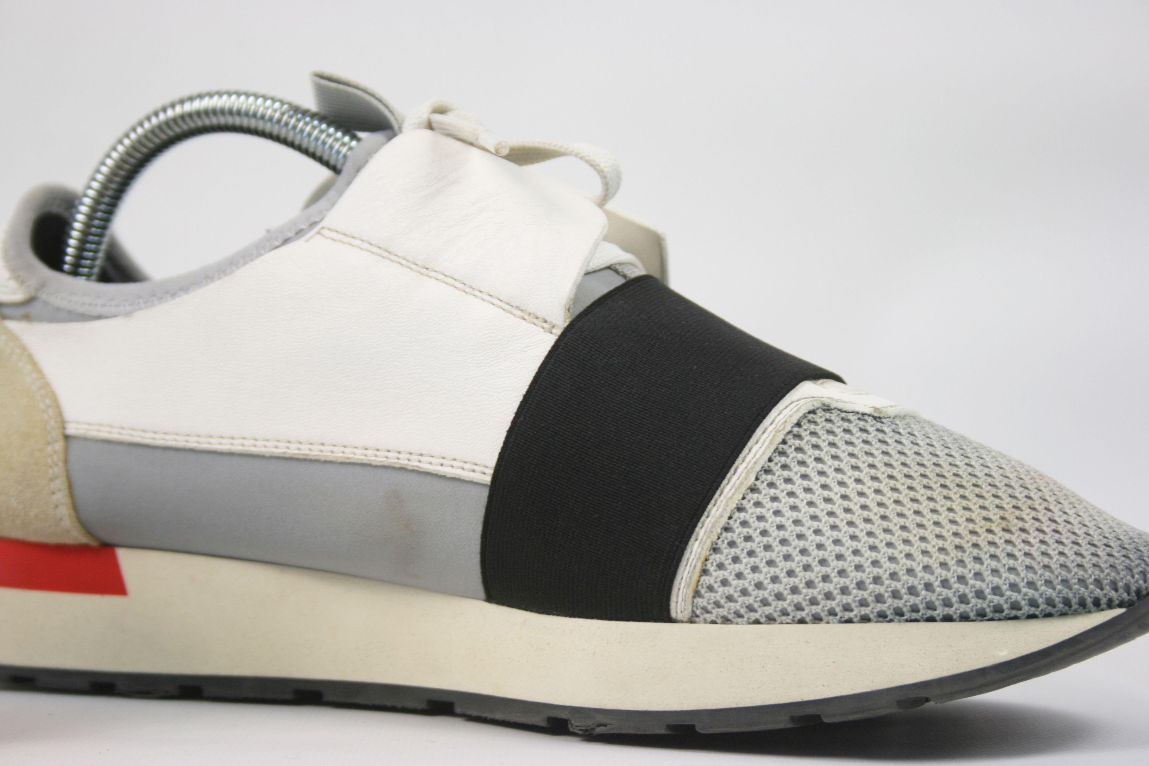 Balenciaga Mesh Leather Race Runners Size US 8 / EU 41 - 7 Thumbnail