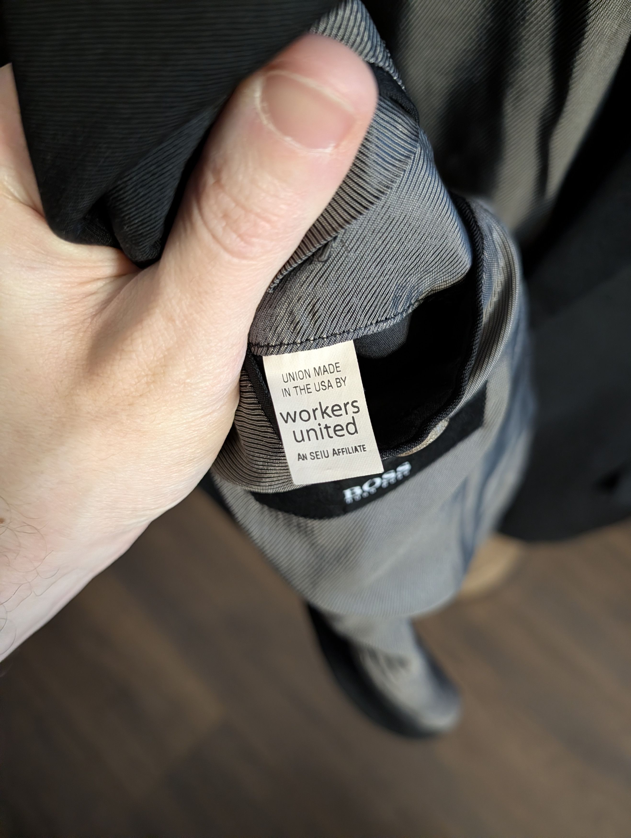 Hugo Boss Black Super 110s Pasolini wool blazer 38R Size 38R - 12 Thumbnail