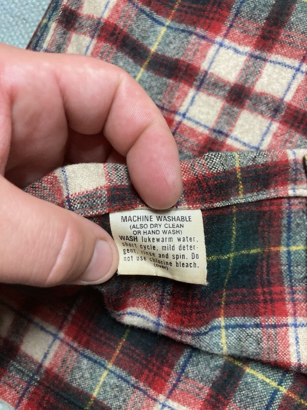 Vintage 60s Pendleton loop collar board shirt plaid Christmas small Size US S / EU 44-46 / 1 - 6 Thumbnail