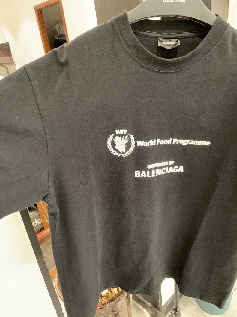 Balenciaga BALENCIAGA Black T-shirt-2508 Size US M / EU 48-50 / 2 - 2 Thumbnail